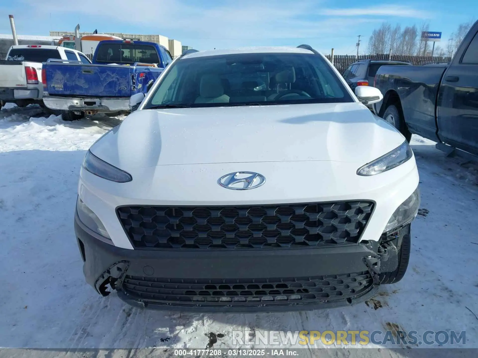 13 Photograph of a damaged car KM8K6CAB8PU981606 HYUNDAI KONA 2023