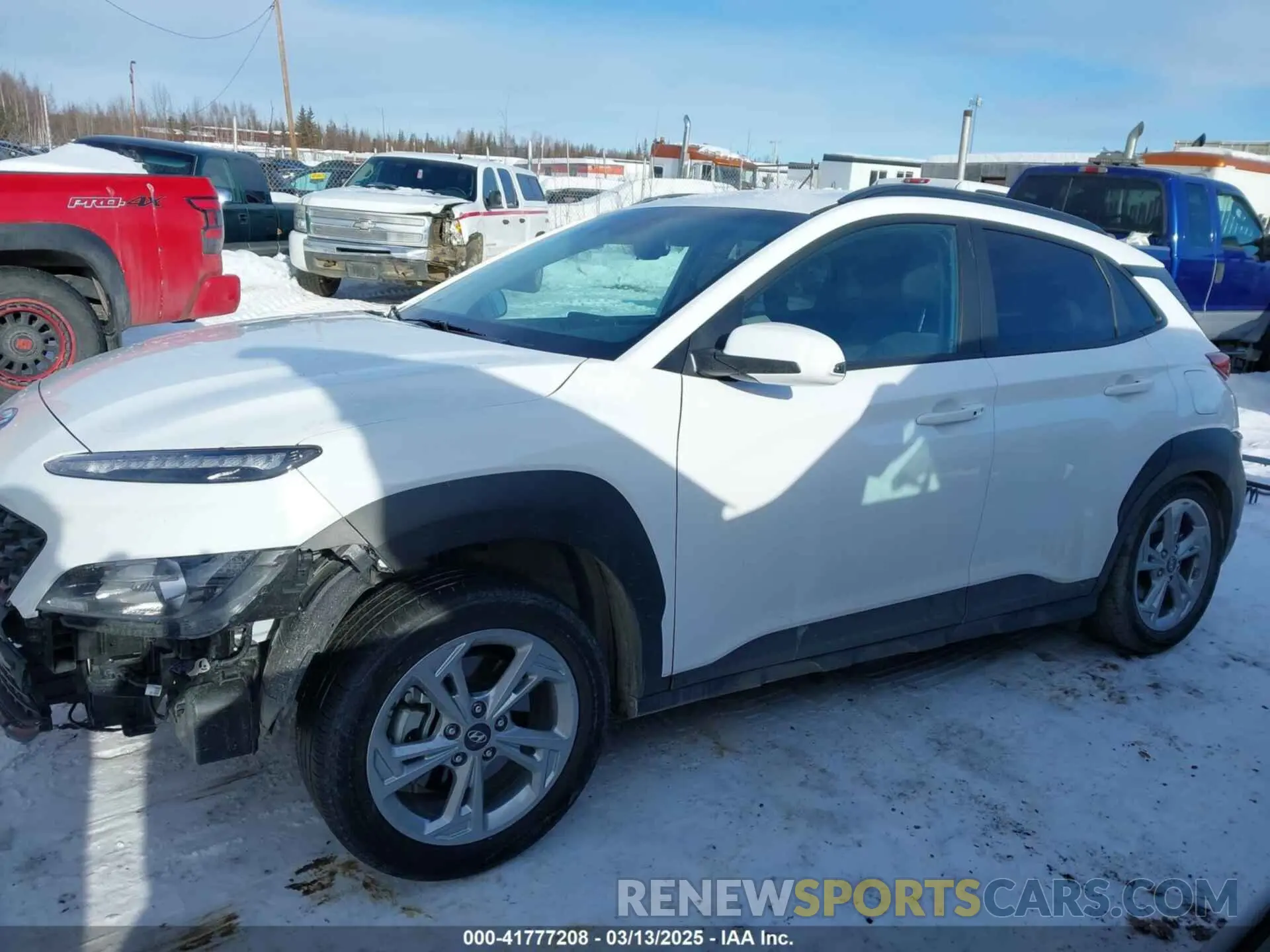 15 Photograph of a damaged car KM8K6CAB8PU981606 HYUNDAI KONA 2023