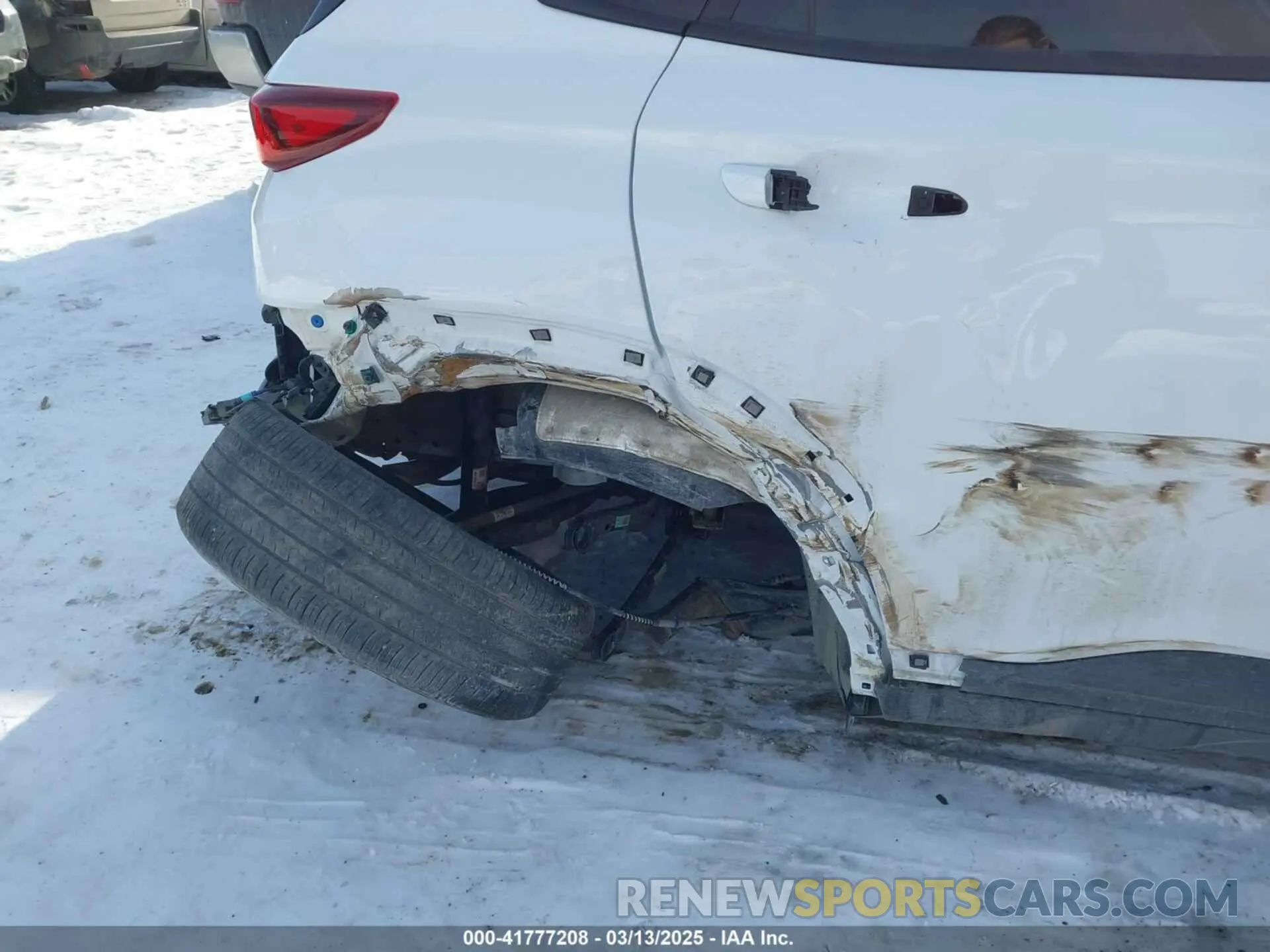 6 Photograph of a damaged car KM8K6CAB8PU981606 HYUNDAI KONA 2023