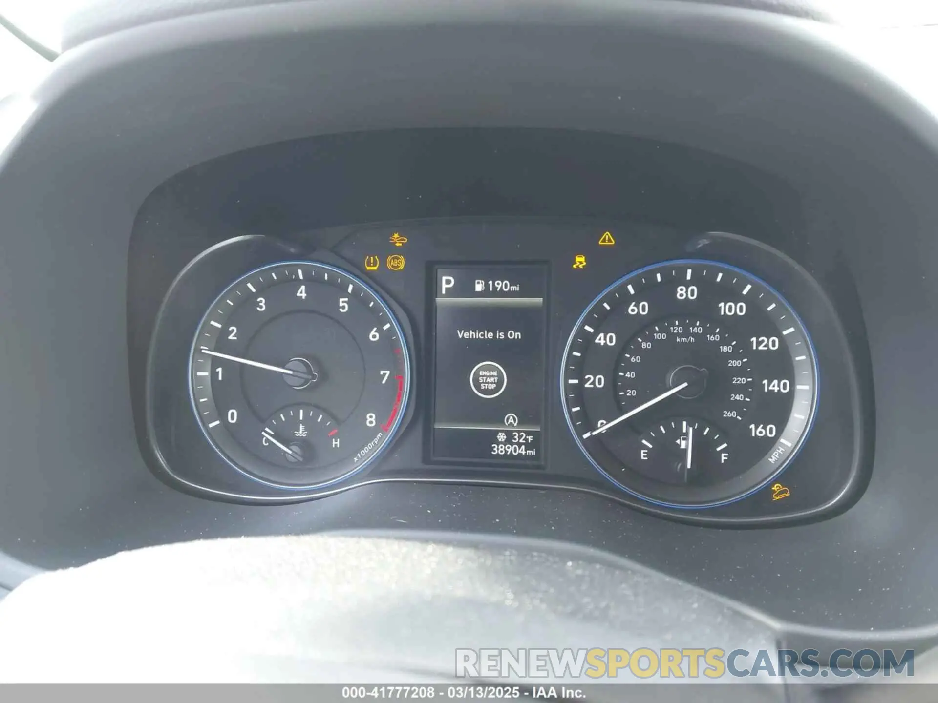 7 Photograph of a damaged car KM8K6CAB8PU981606 HYUNDAI KONA 2023