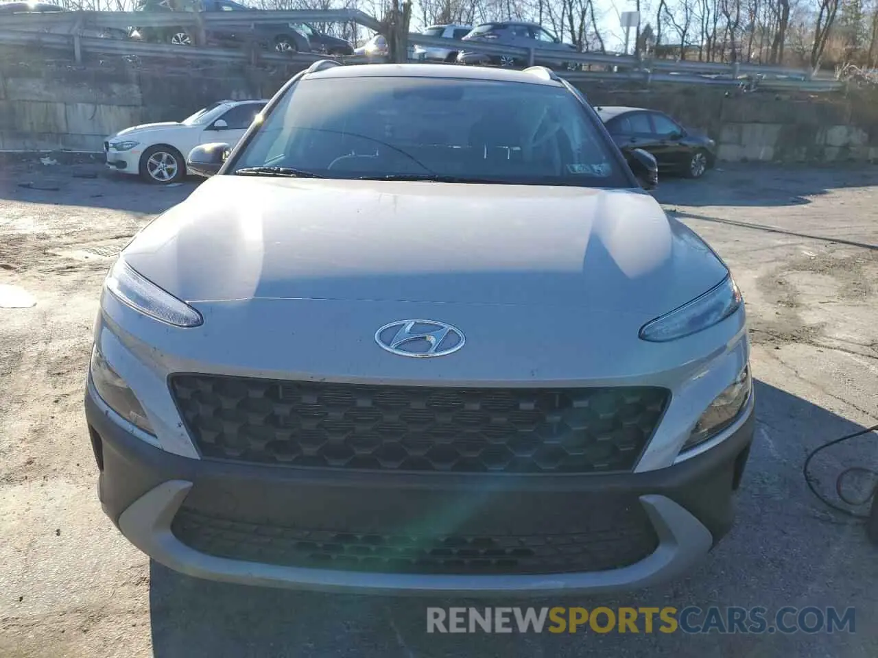 5 Photograph of a damaged car KM8K6CAB8PU993612 HYUNDAI KONA 2023