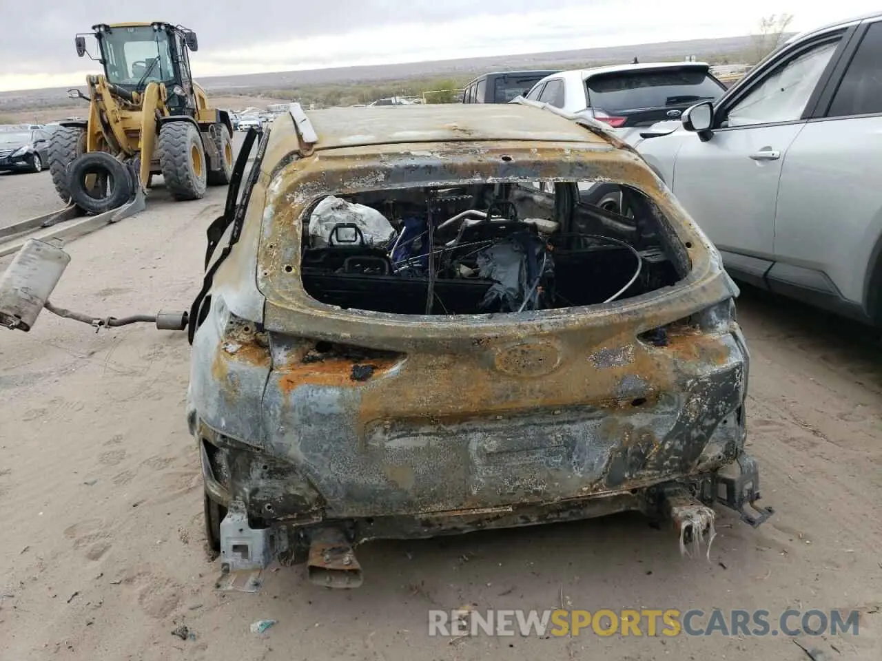 6 Photograph of a damaged car KM8K6CAB9PU019296 HYUNDAI KONA 2023