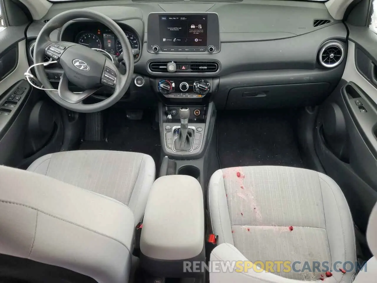 8 Photograph of a damaged car KM8K6CAB9PU051407 HYUNDAI KONA 2023