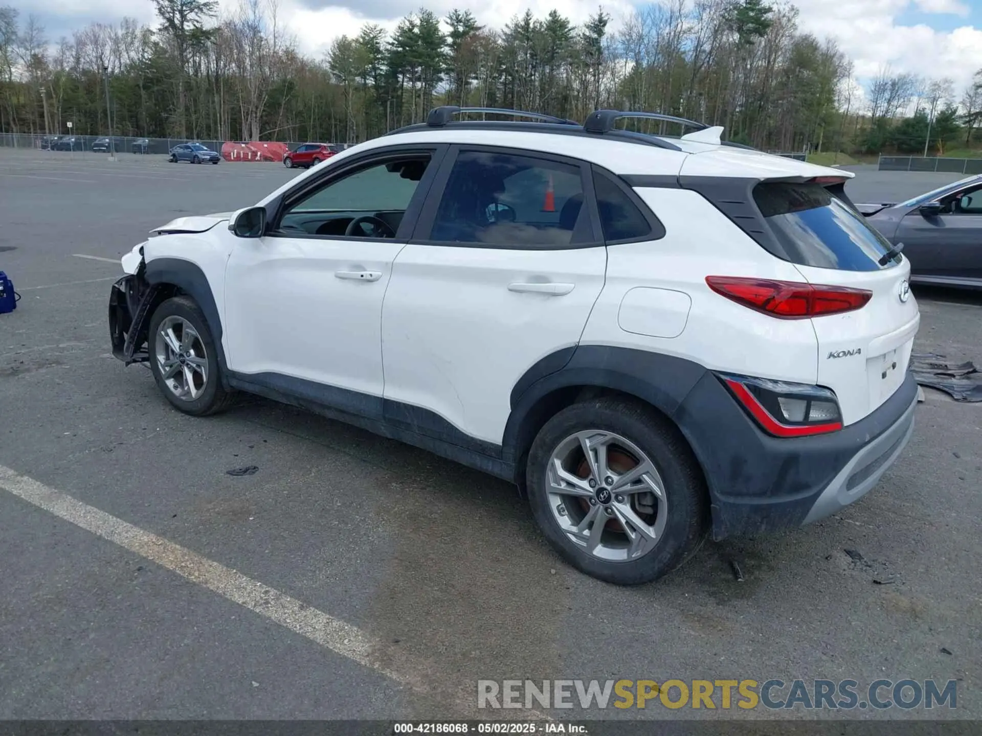 3 Photograph of a damaged car KM8K6CAB9PU054291 HYUNDAI KONA 2023