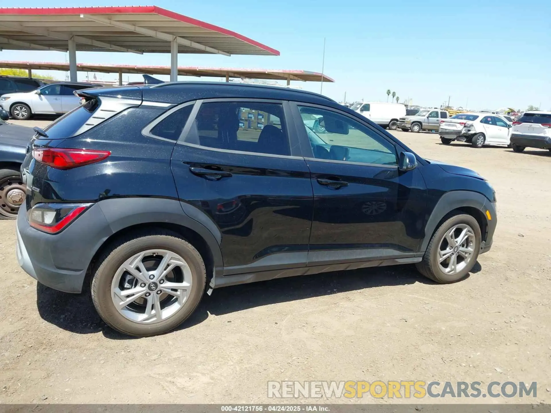 13 Photograph of a damaged car KM8K6CAB9PU990203 HYUNDAI KONA 2023