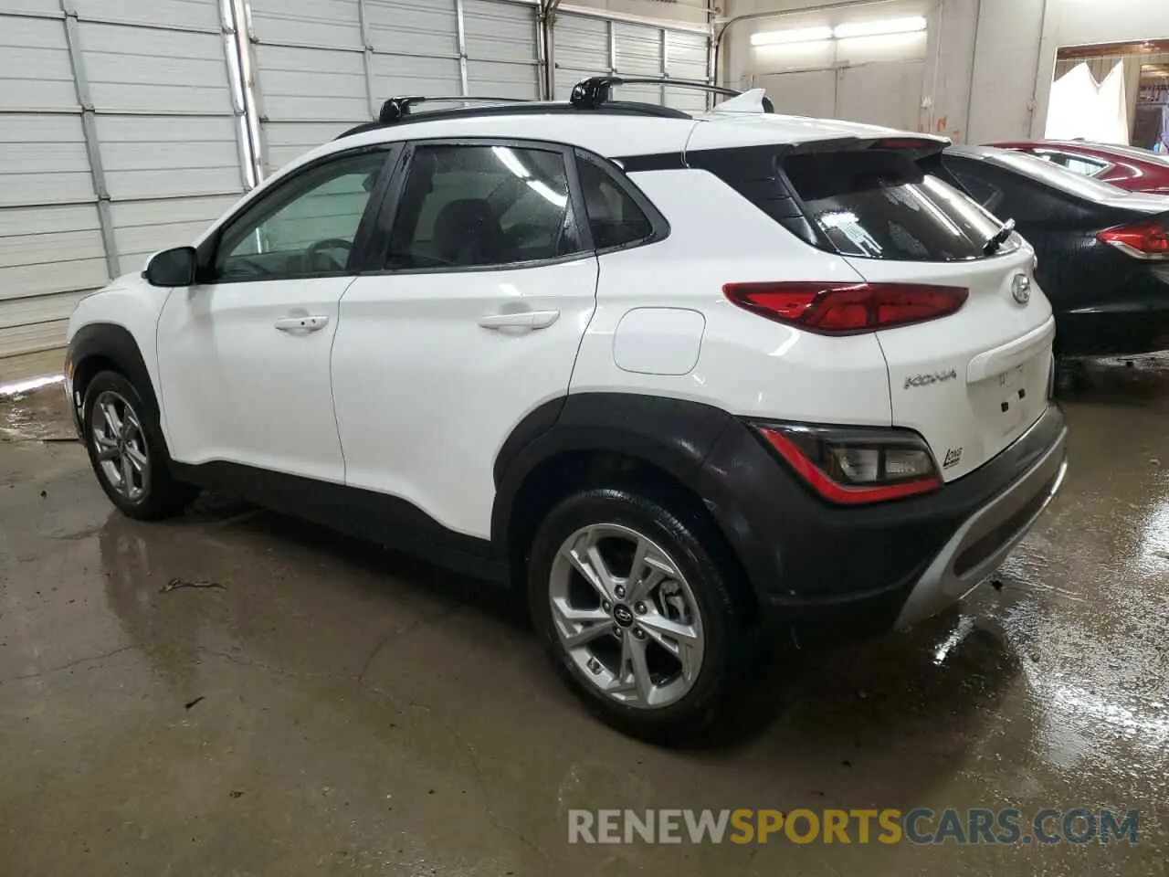 2 Photograph of a damaged car KM8K6CABXPU041341 HYUNDAI KONA 2023