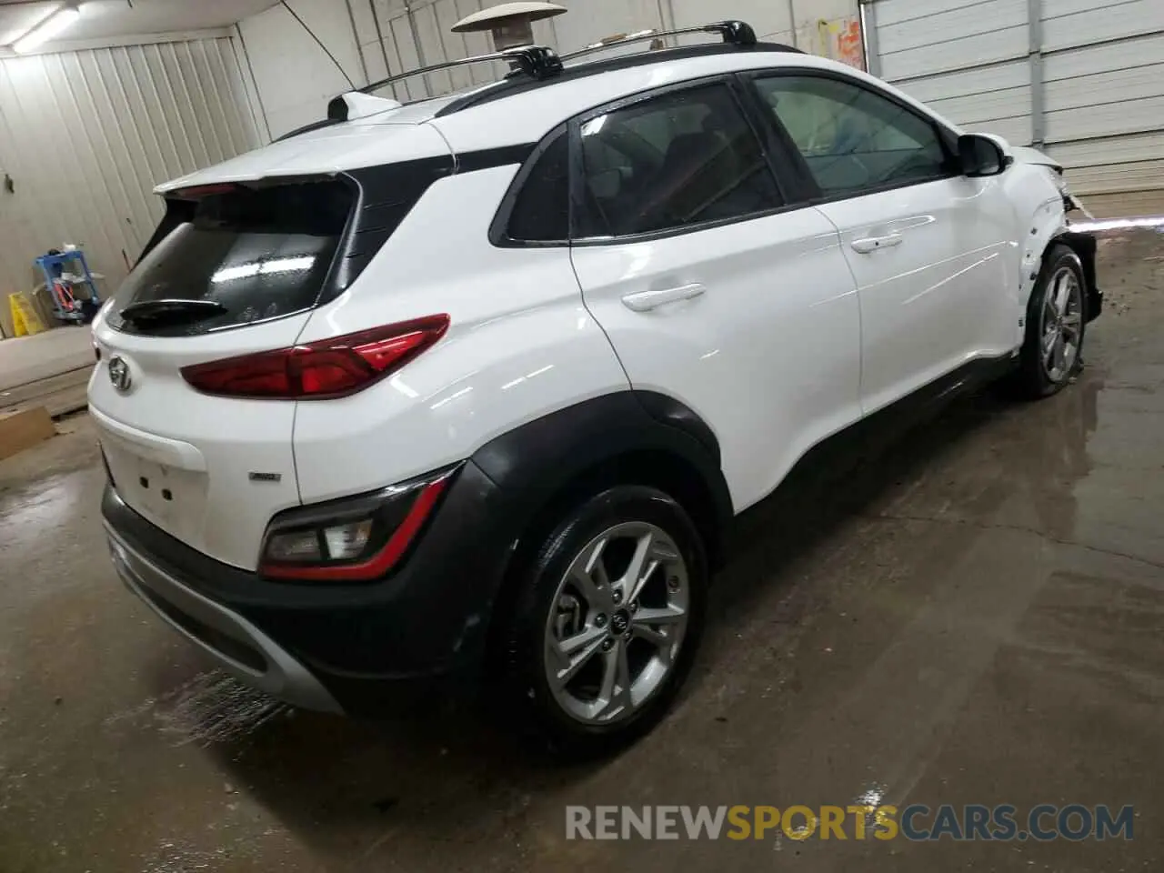 3 Photograph of a damaged car KM8K6CABXPU041341 HYUNDAI KONA 2023