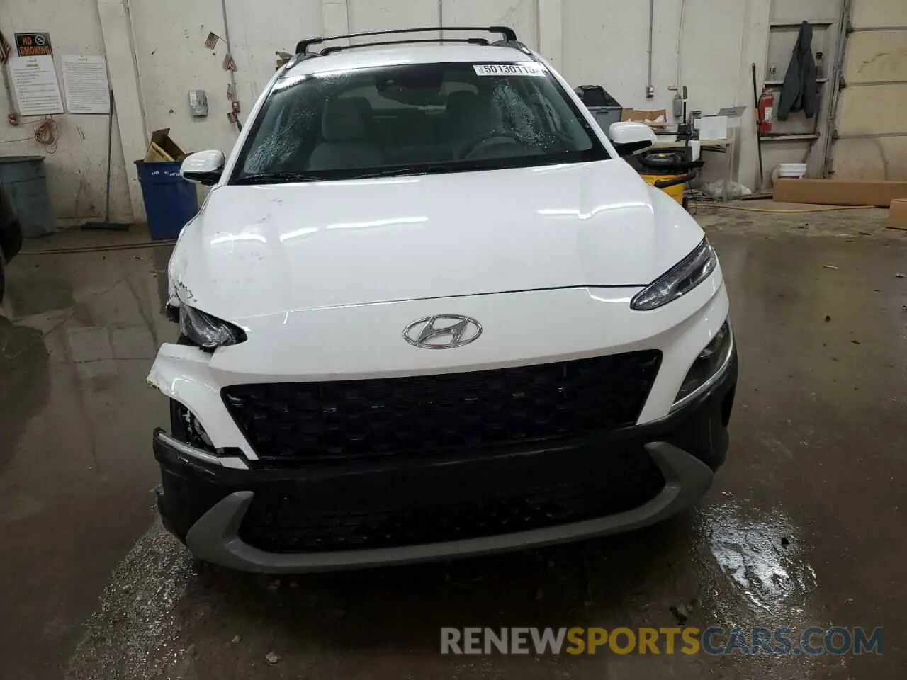 5 Photograph of a damaged car KM8K6CABXPU041341 HYUNDAI KONA 2023