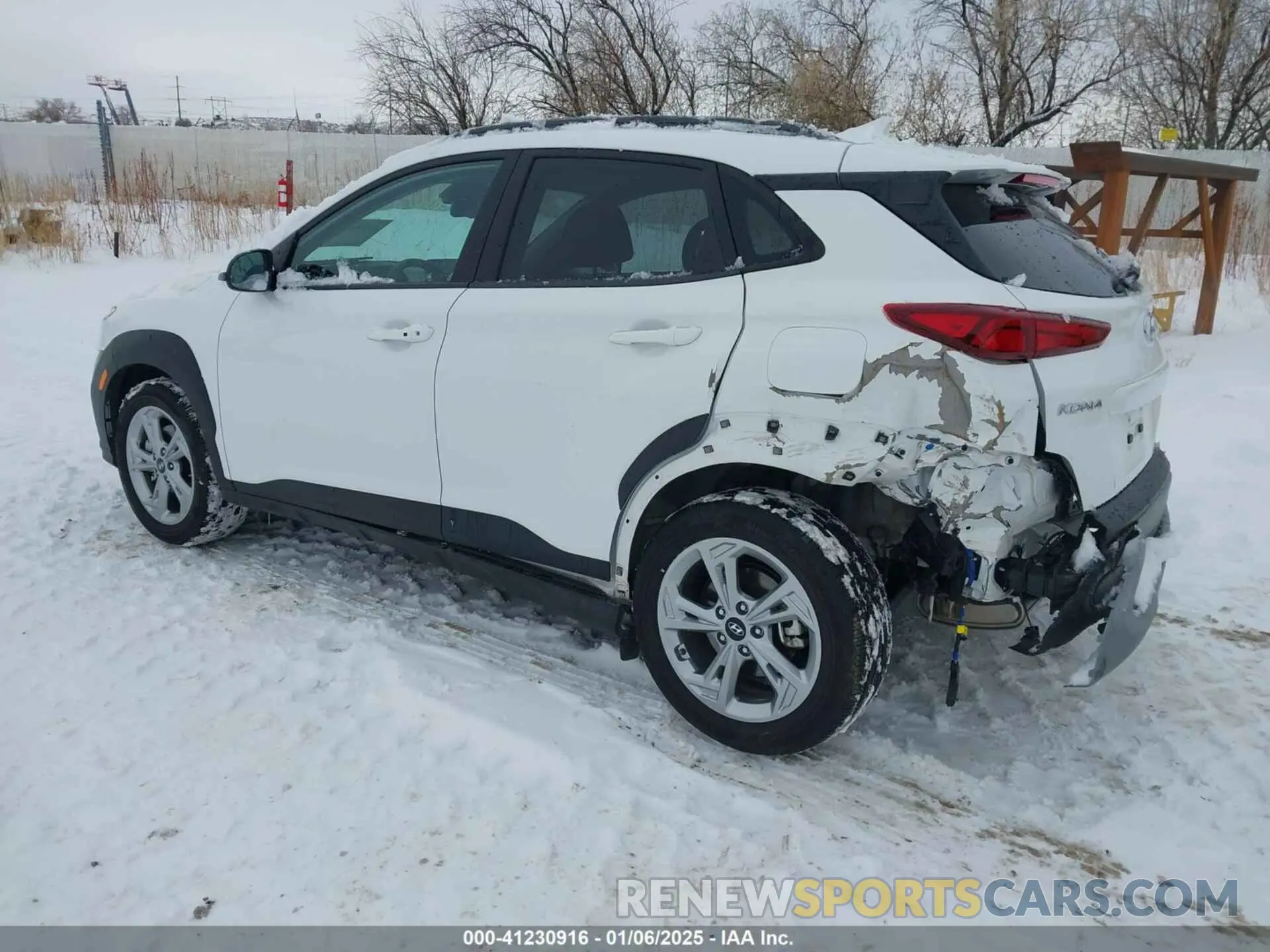 3 Photograph of a damaged car KM8K6CABXPU049603 HYUNDAI KONA 2023