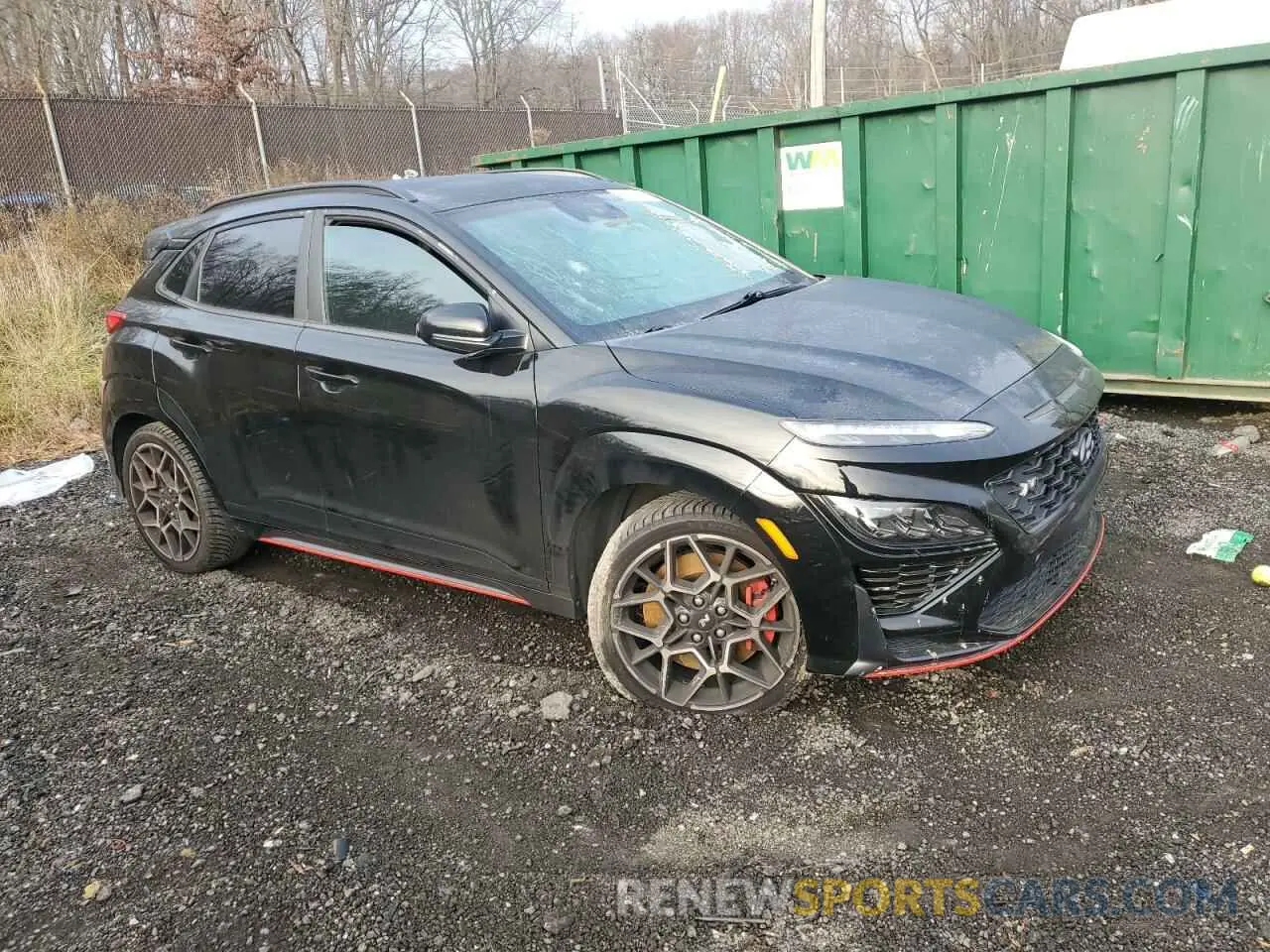 4 Photograph of a damaged car KM8KH3AC0PU008061 HYUNDAI KONA 2023