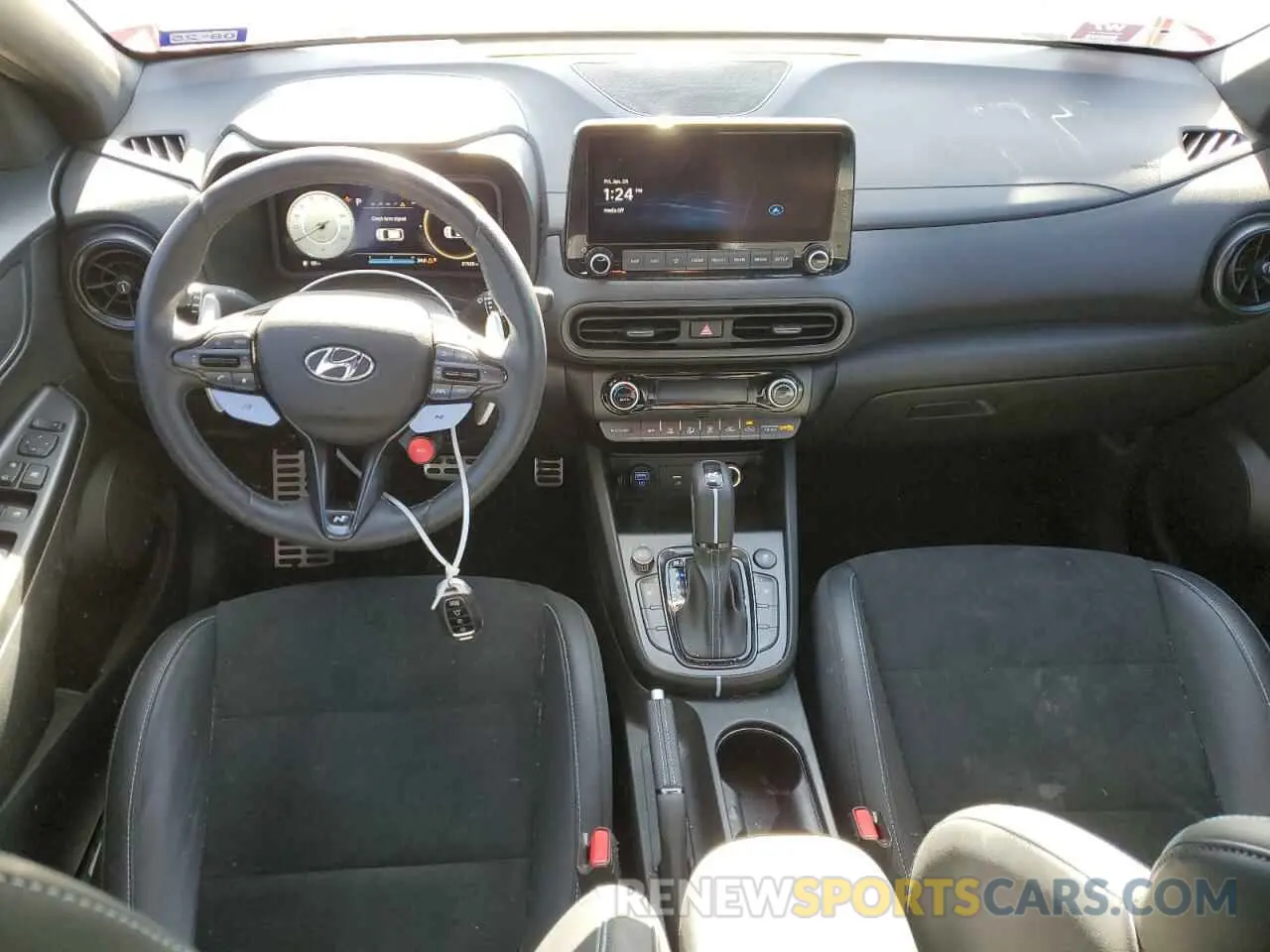 8 Photograph of a damaged car KM8KH3AC2PU009759 HYUNDAI KONA 2023