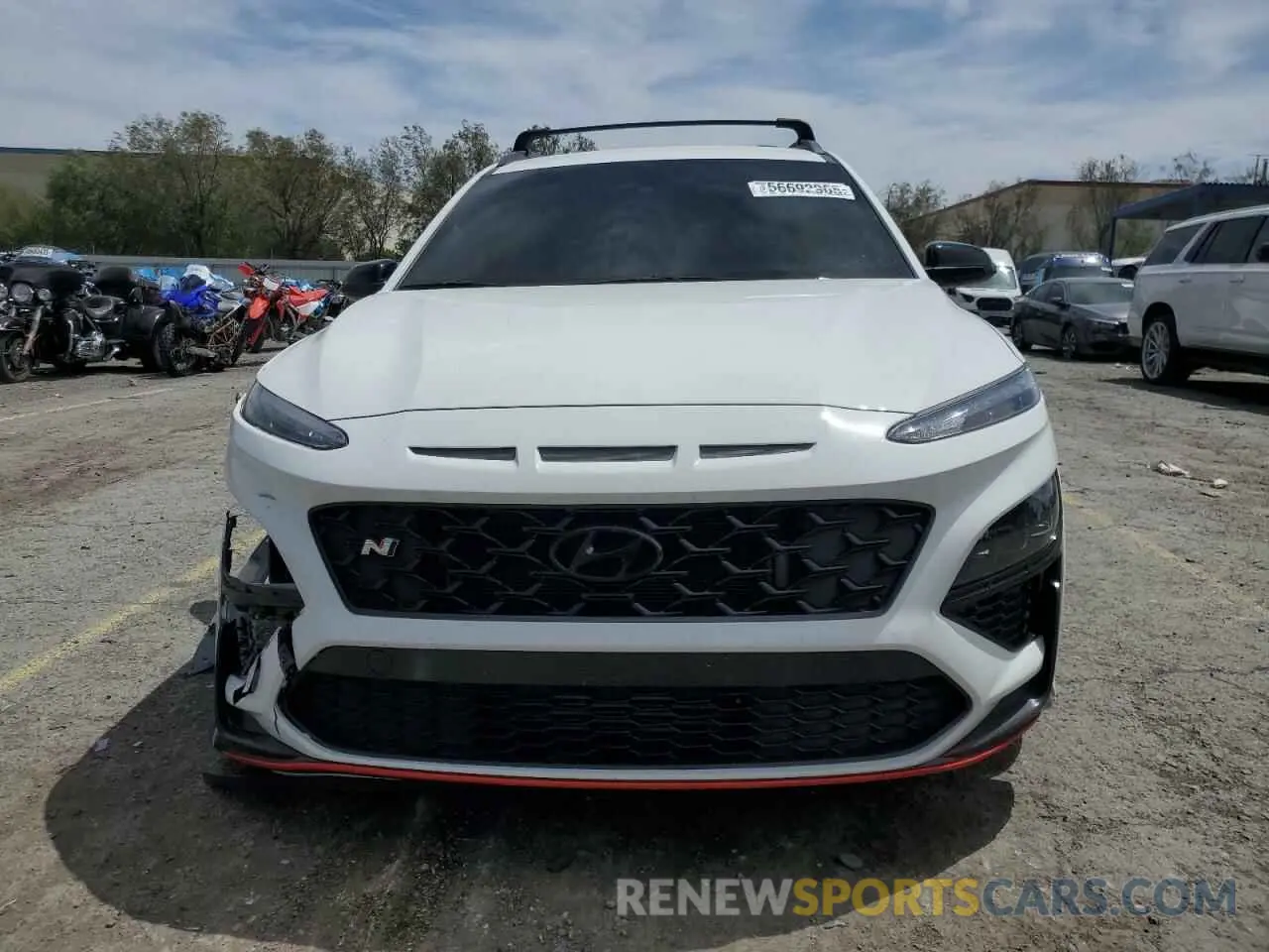 5 Photograph of a damaged car KM8KH3AC5PU008184 HYUNDAI KONA 2023