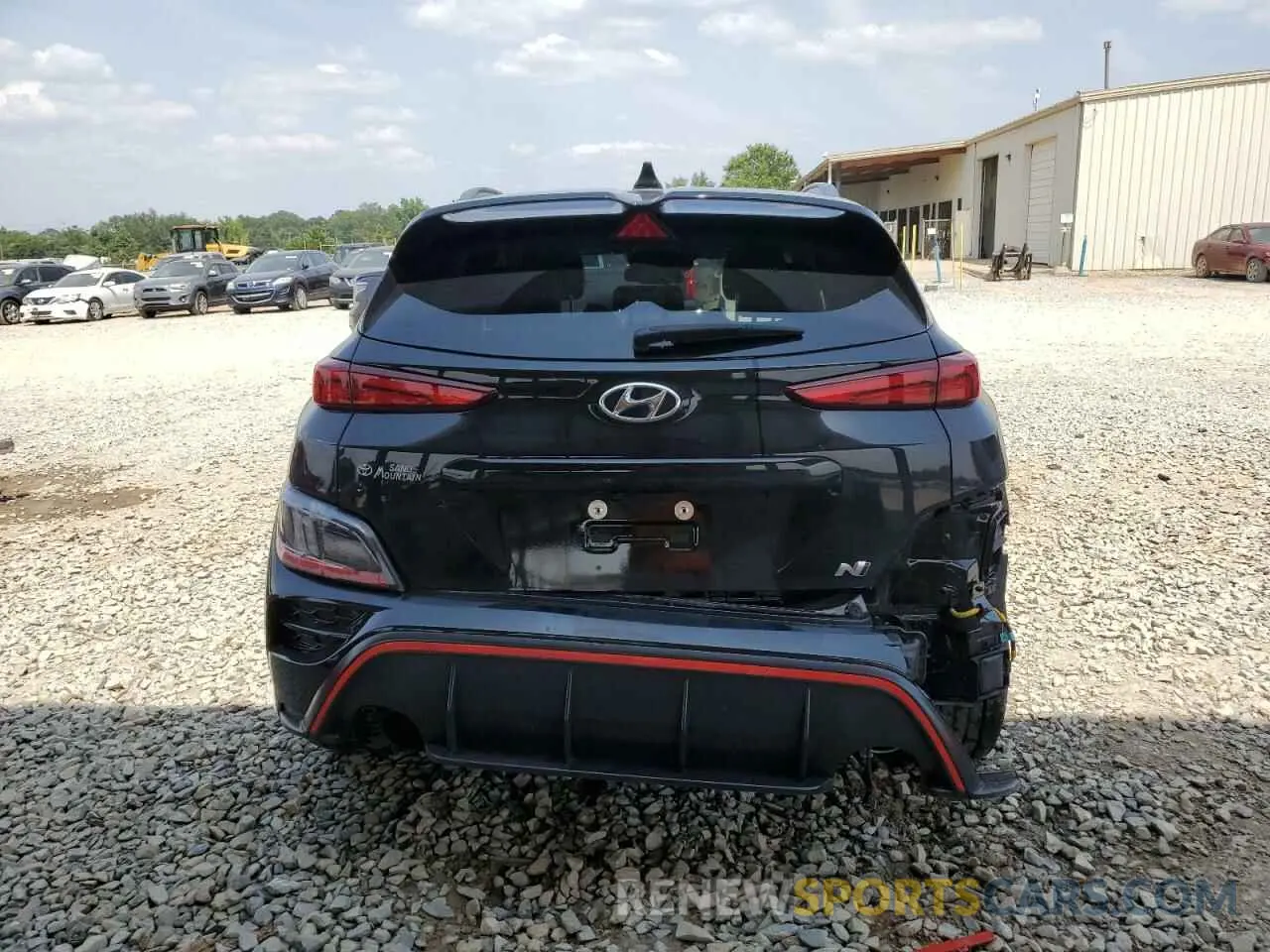 6 Photograph of a damaged car KM8KH3AC6PU008064 HYUNDAI KONA 2023