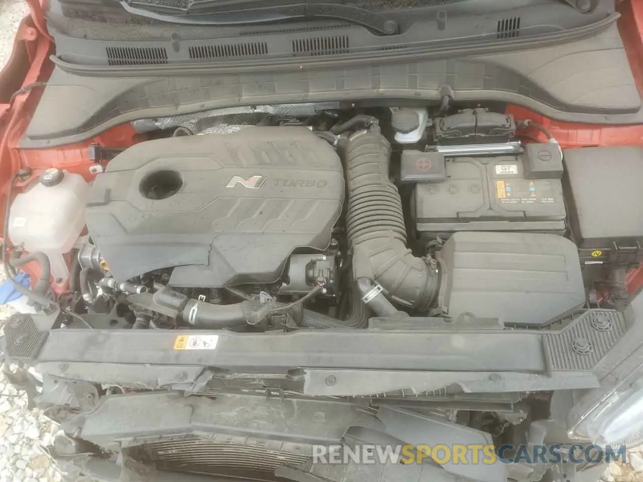 12 Photograph of a damaged car KM8KH3AC9PU006535 HYUNDAI KONA 2023