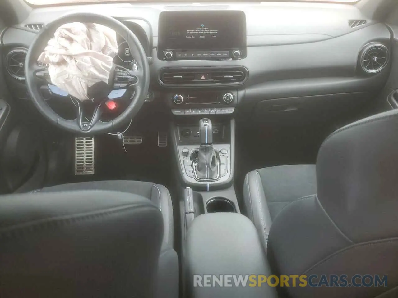 8 Photograph of a damaged car KM8KH3AC9PU006535 HYUNDAI KONA 2023
