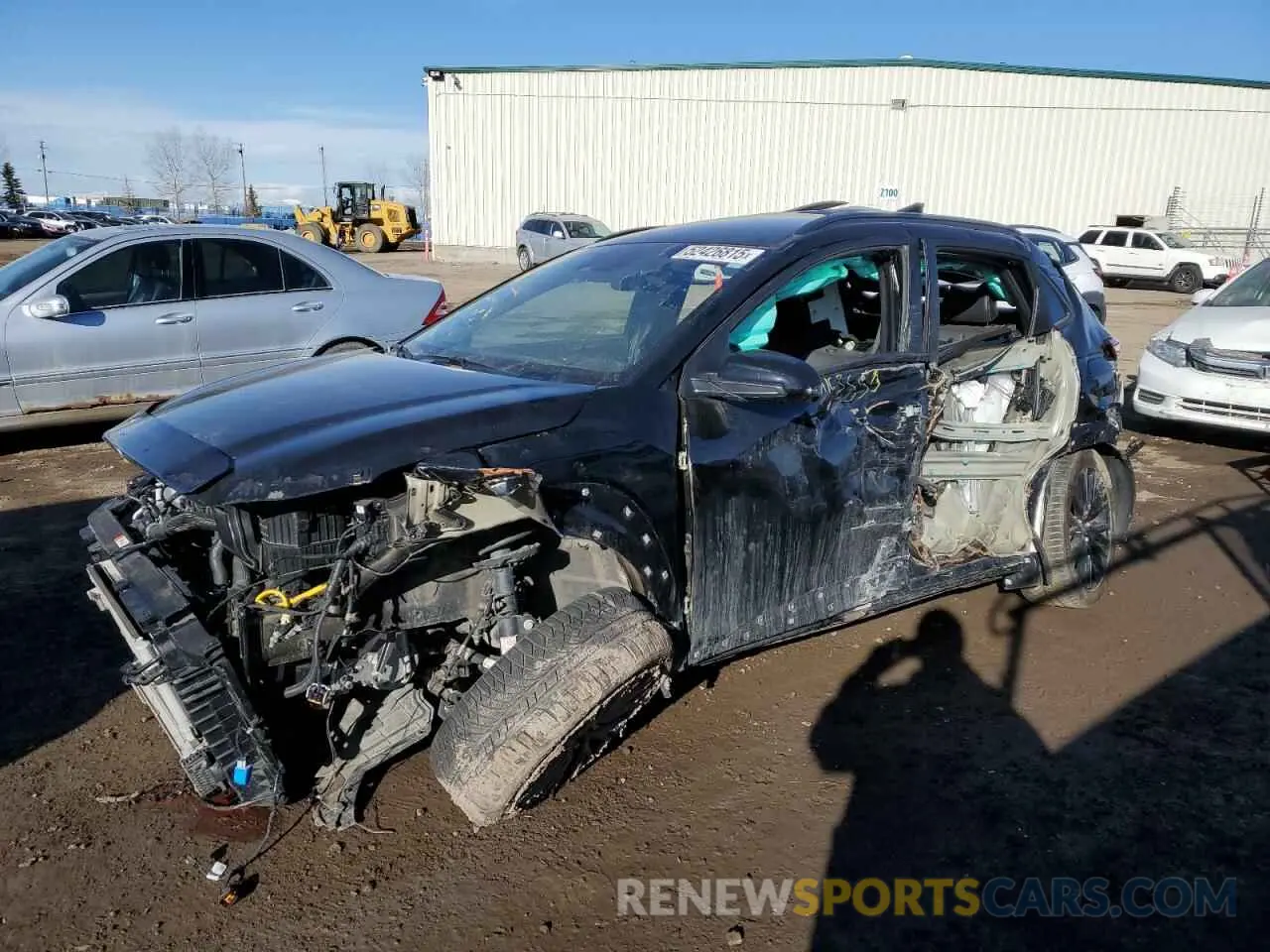 1 Photograph of a damaged car KM8KH3ACXPU011517 HYUNDAI KONA 2023