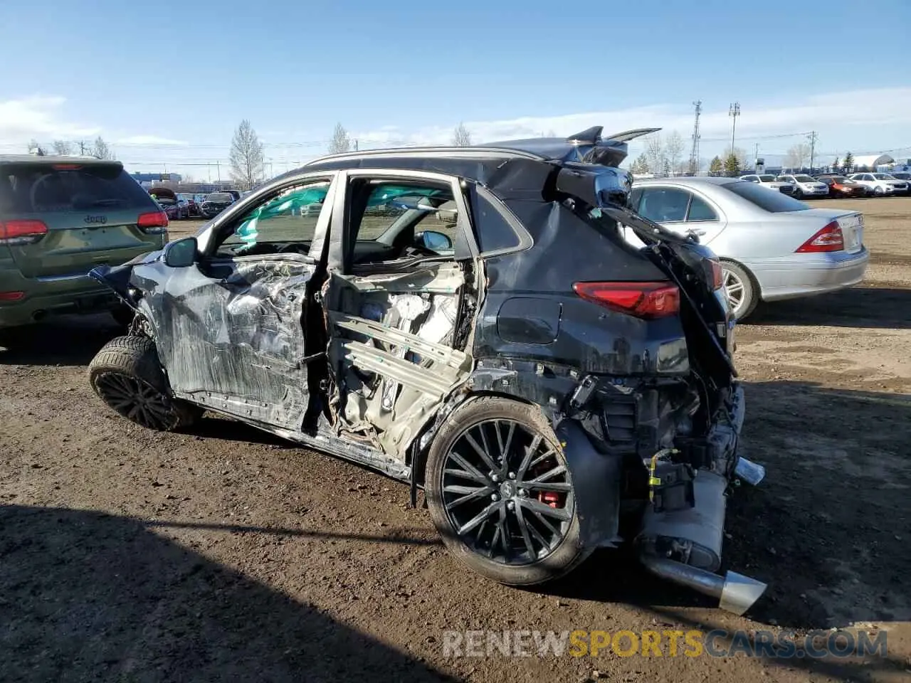 2 Photograph of a damaged car KM8KH3ACXPU011517 HYUNDAI KONA 2023