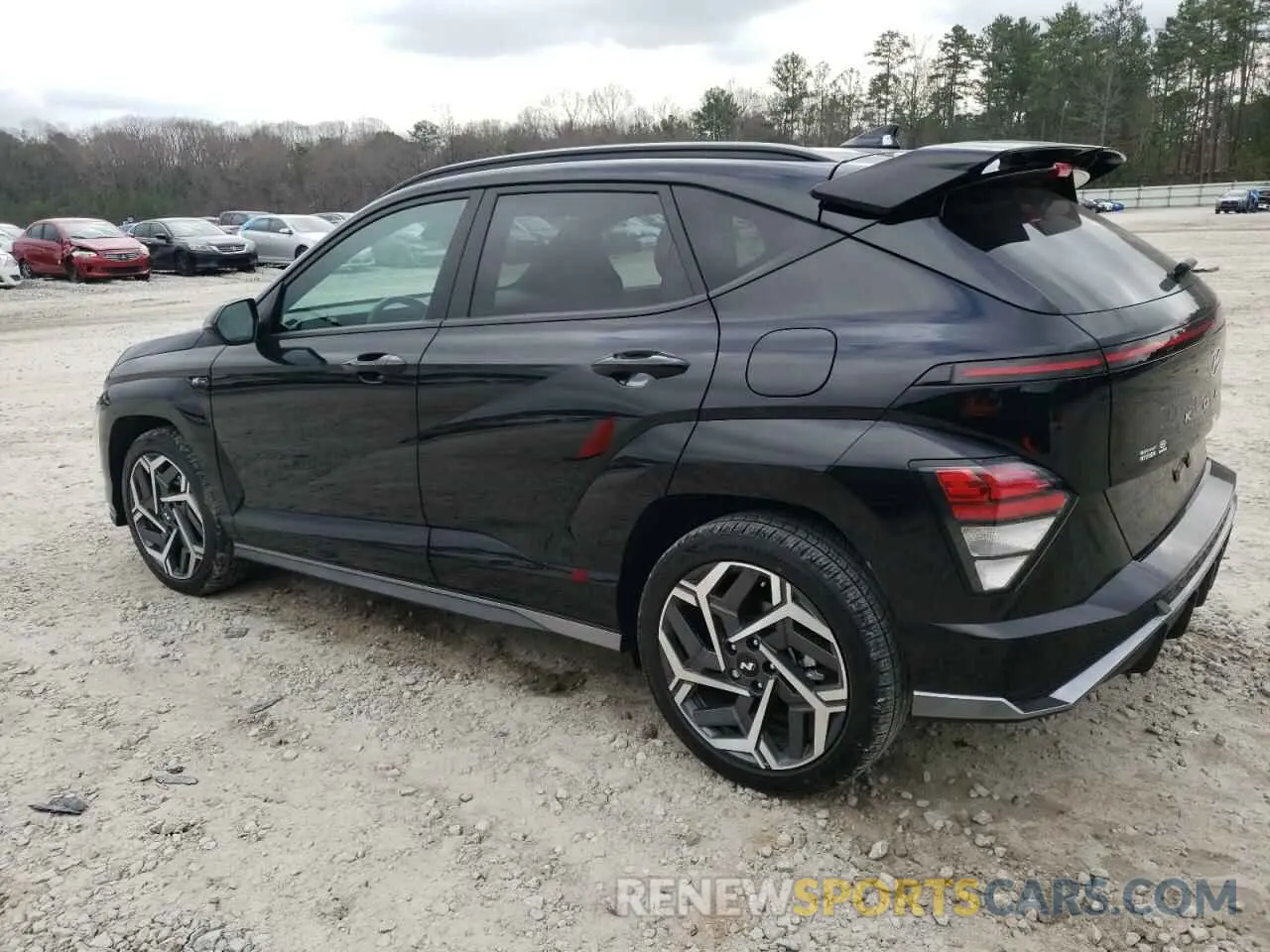 2 Photograph of a damaged car KM8HA3A30RU107528 HYUNDAI KONA 2024