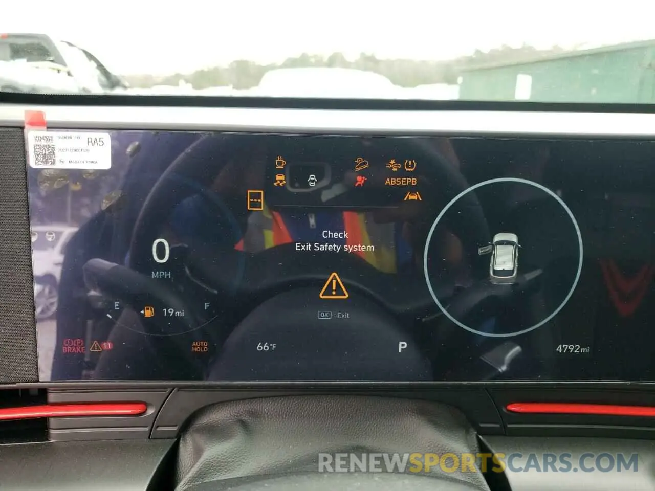 9 Photograph of a damaged car KM8HA3A30RU107528 HYUNDAI KONA 2024