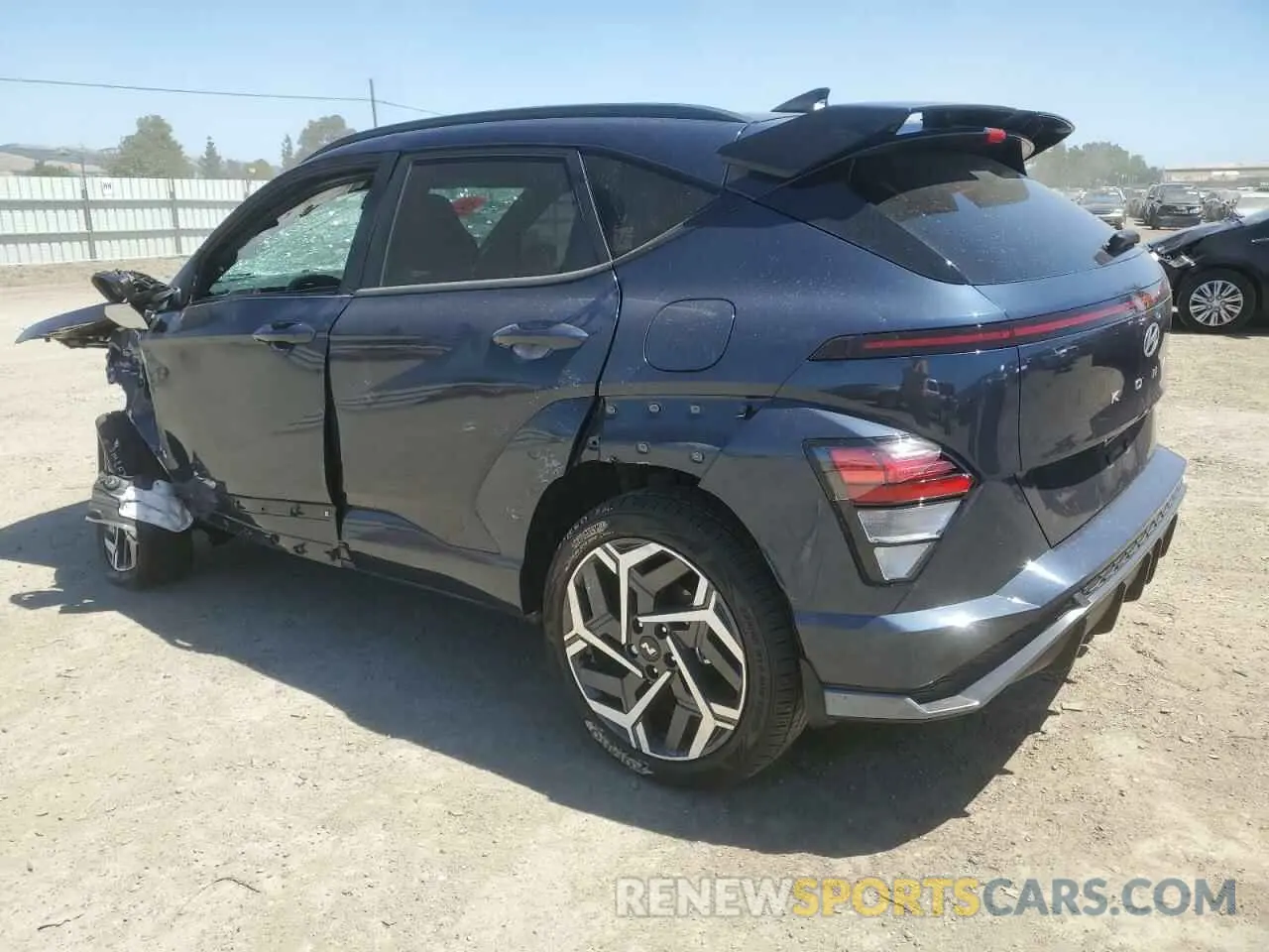 2 Photograph of a damaged car KM8HA3A31RU051891 HYUNDAI KONA 2024
