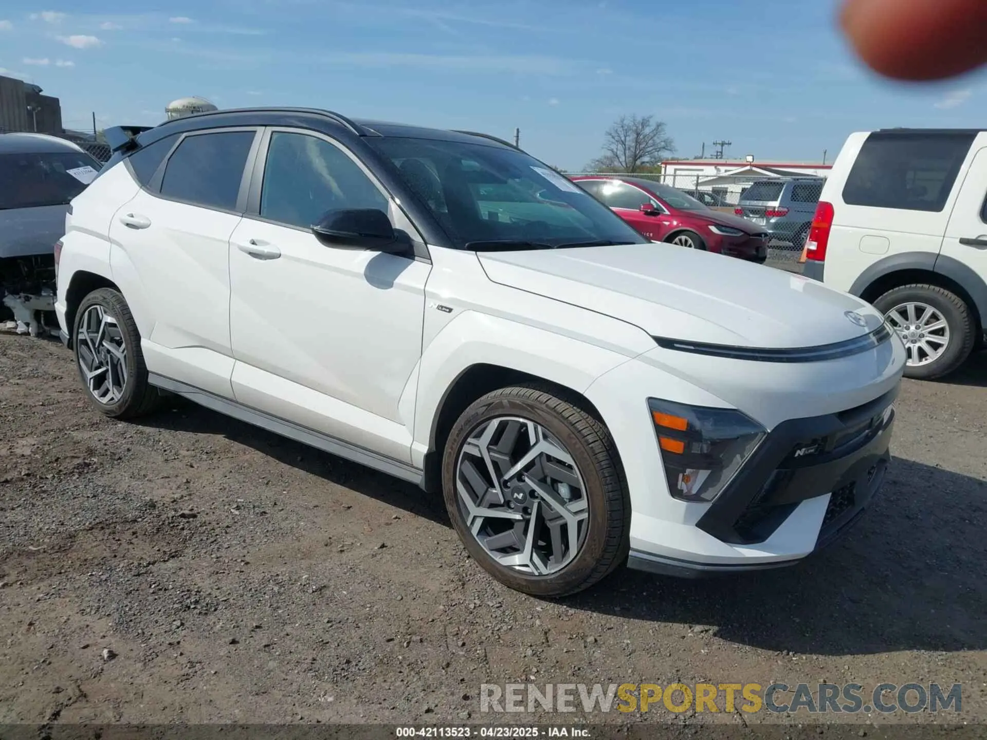 1 Photograph of a damaged car KM8HA3A32RU111242 HYUNDAI KONA 2024