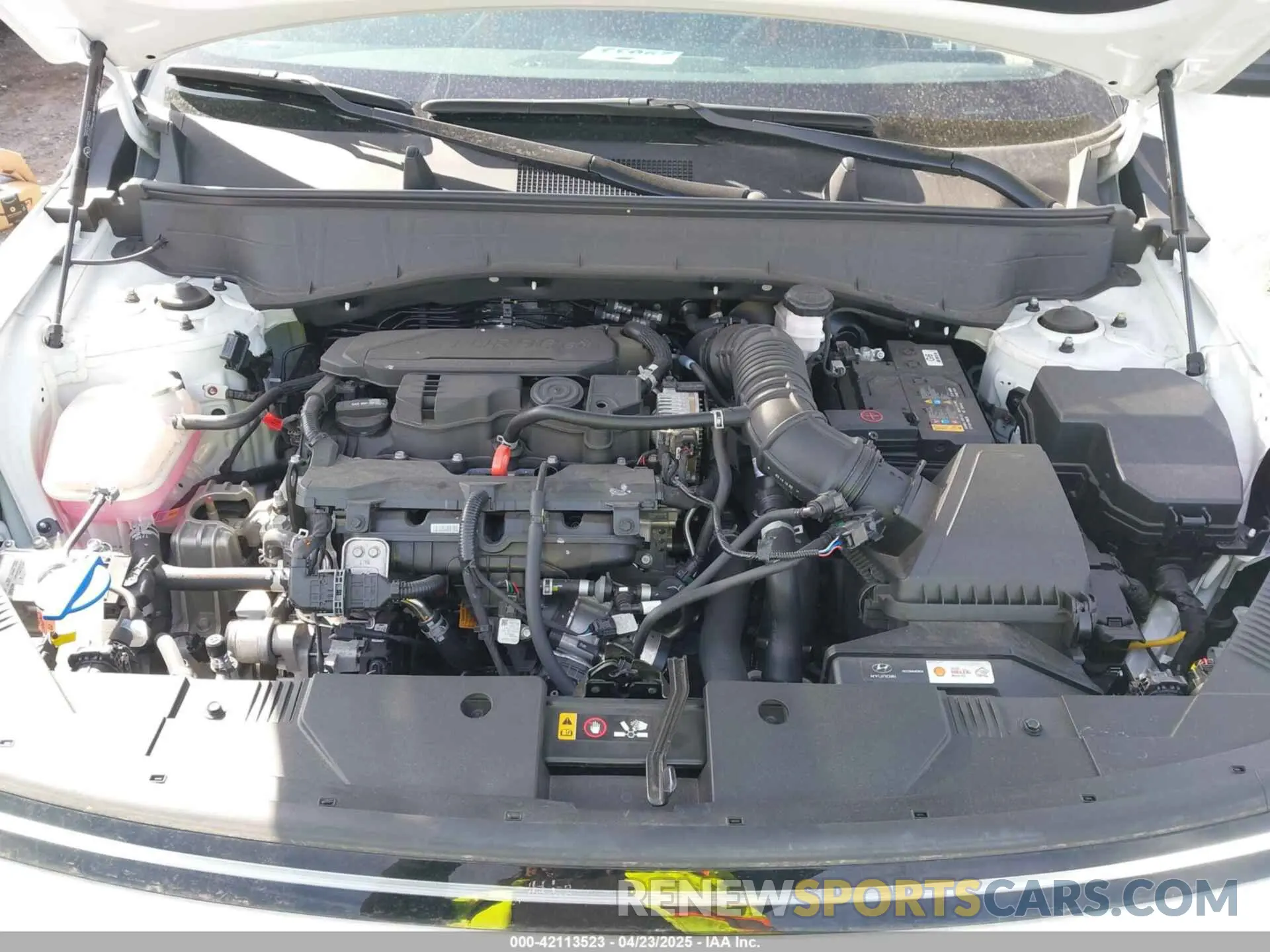 10 Photograph of a damaged car KM8HA3A32RU111242 HYUNDAI KONA 2024
