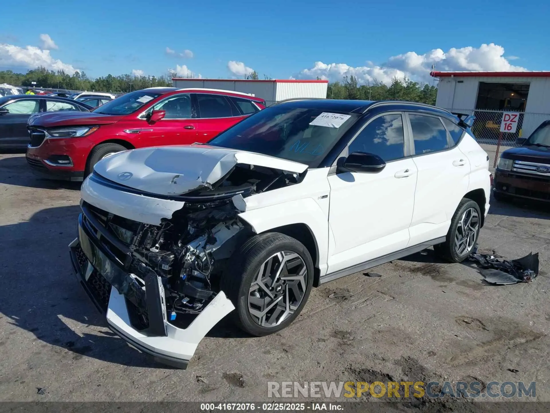 2 Photograph of a damaged car KM8HA3A32RU171716 HYUNDAI KONA 2024