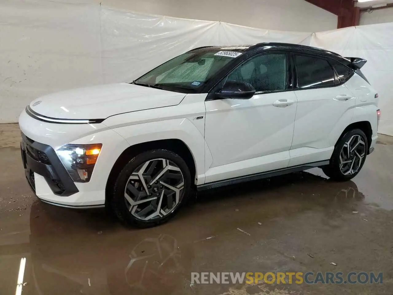 1 Photograph of a damaged car KM8HA3A34RU111730 HYUNDAI KONA 2024