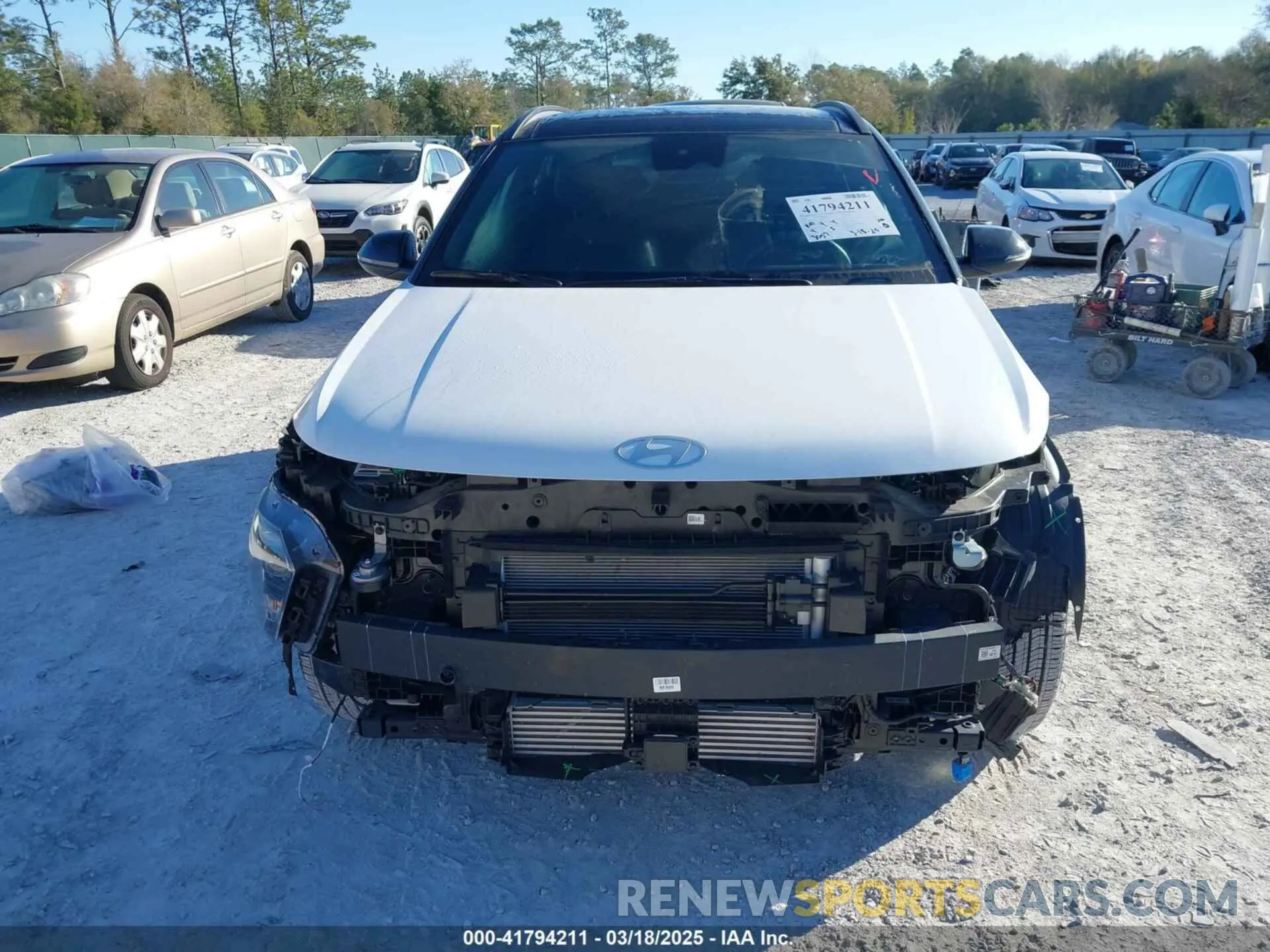 13 Photograph of a damaged car KM8HA3A36RU162744 HYUNDAI KONA 2024
