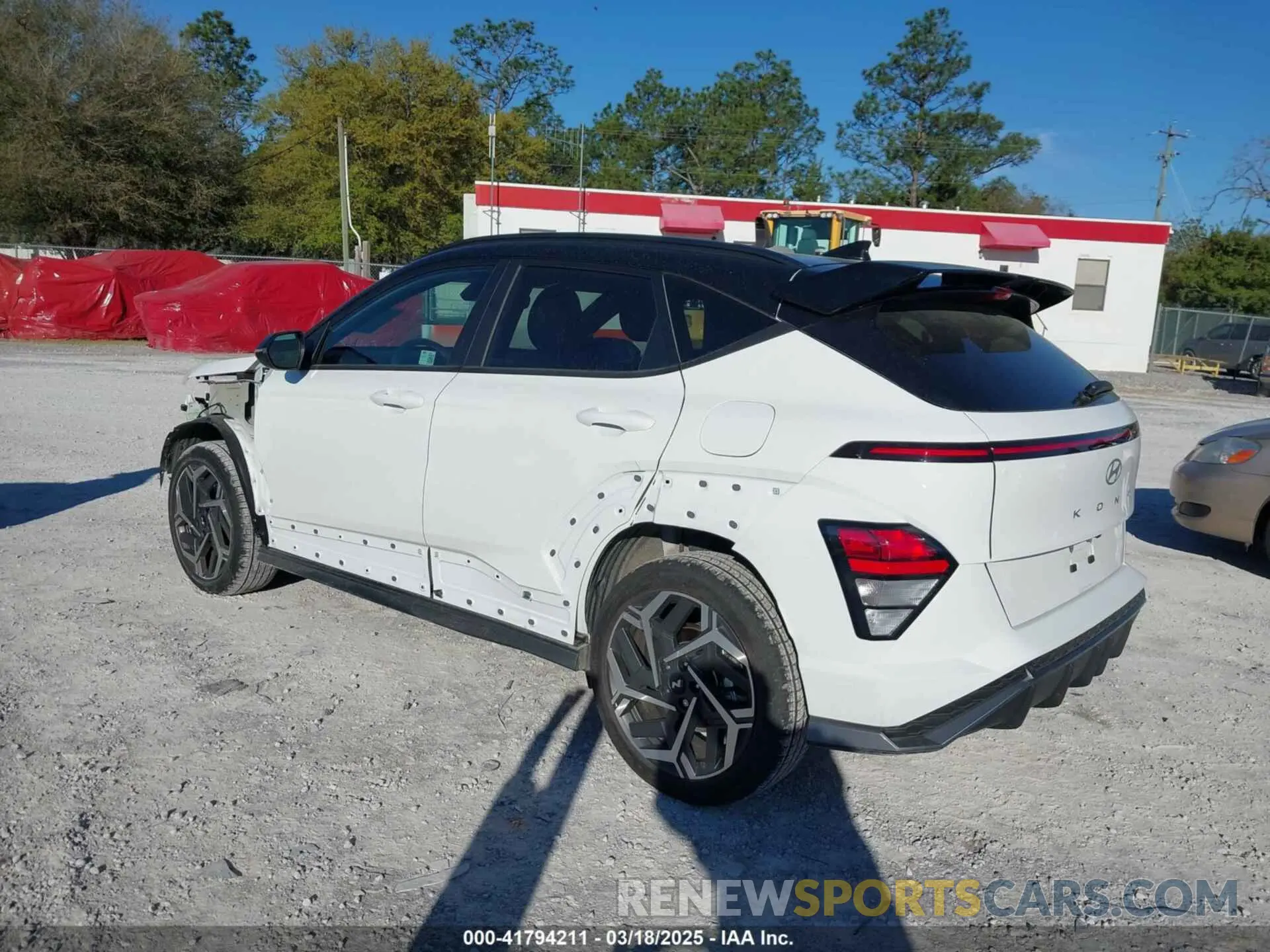 3 Photograph of a damaged car KM8HA3A36RU162744 HYUNDAI KONA 2024