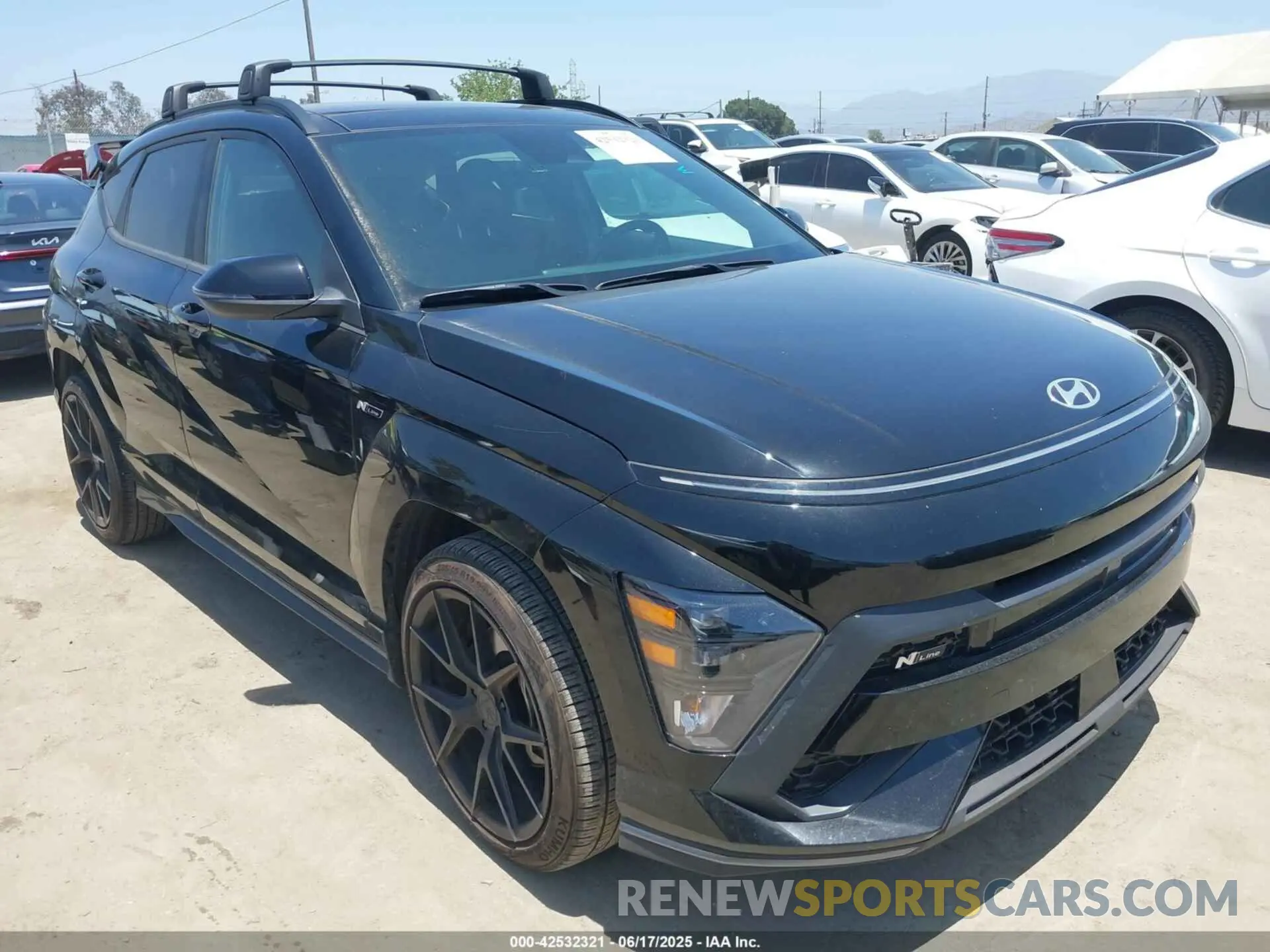 1 Photograph of a damaged car KM8HA3A38RU034537 HYUNDAI KONA 2024