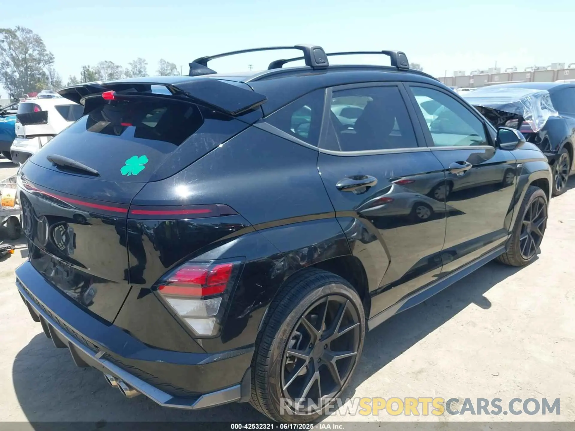 4 Photograph of a damaged car KM8HA3A38RU034537 HYUNDAI KONA 2024