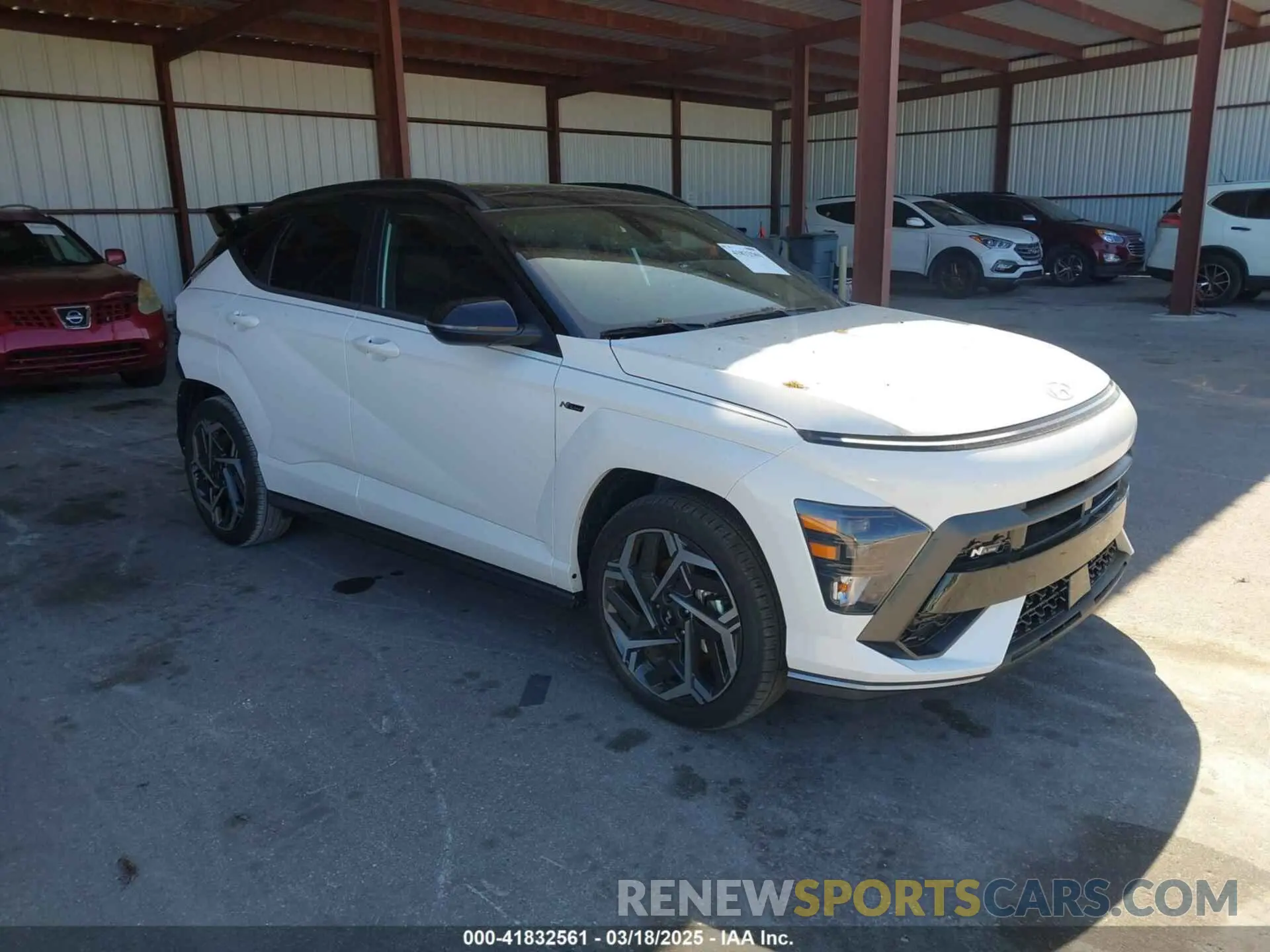 1 Photograph of a damaged car KM8HA3A38RU168402 HYUNDAI KONA 2024