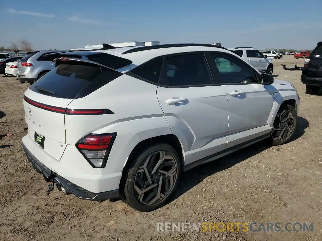 3 Photograph of a damaged car KM8HA3A3XRU034491 HYUNDAI KONA 2024