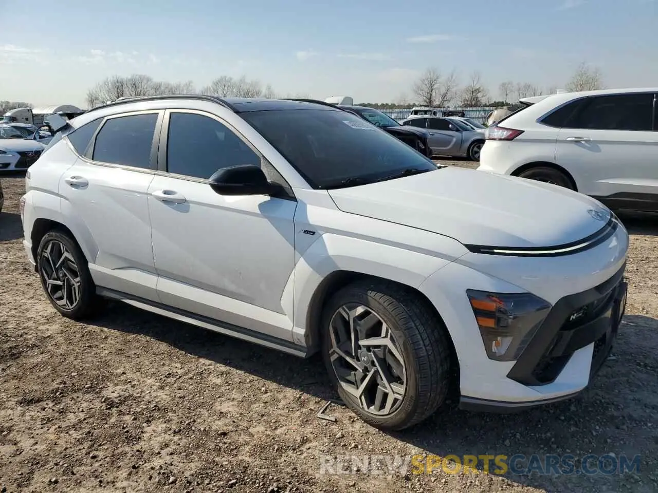 4 Photograph of a damaged car KM8HA3A3XRU034491 HYUNDAI KONA 2024