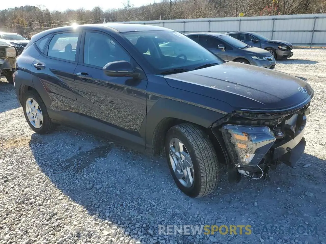 4 Photograph of a damaged car KM8HA3AB3RU140045 HYUNDAI KONA 2024