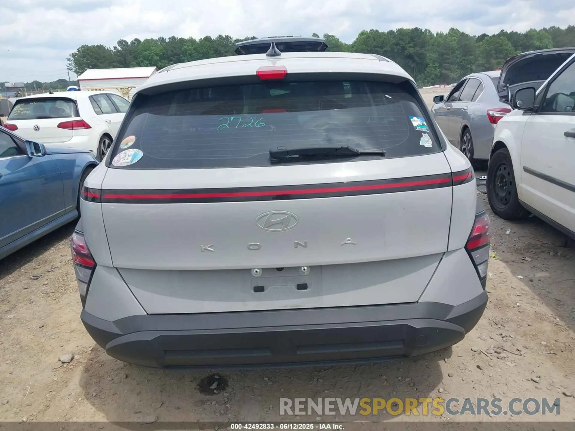 16 Photograph of a damaged car KM8HA3AB4RU129569 HYUNDAI KONA 2024