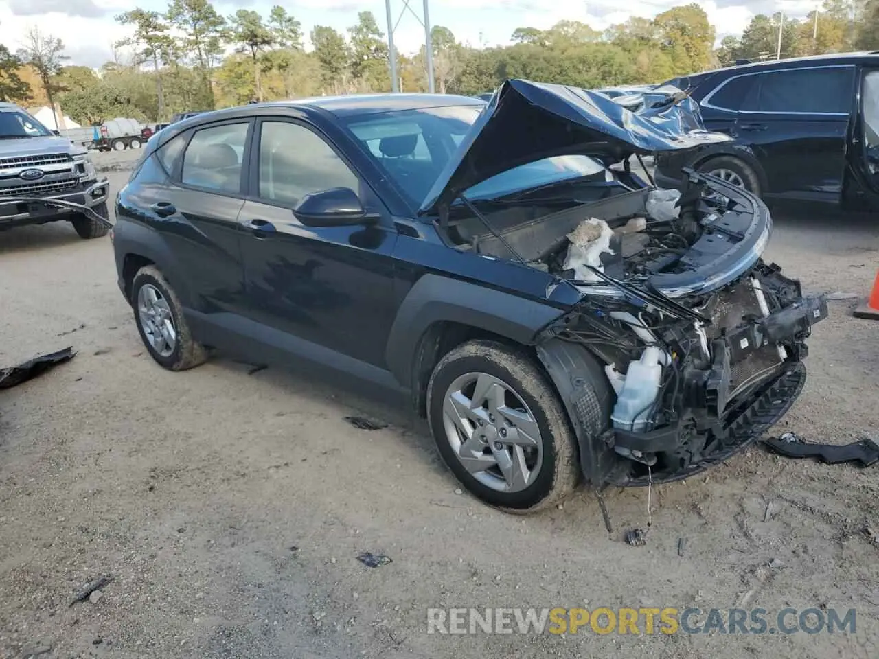 4 Photograph of a damaged car KM8HA3AB5RU040142 HYUNDAI KONA 2024