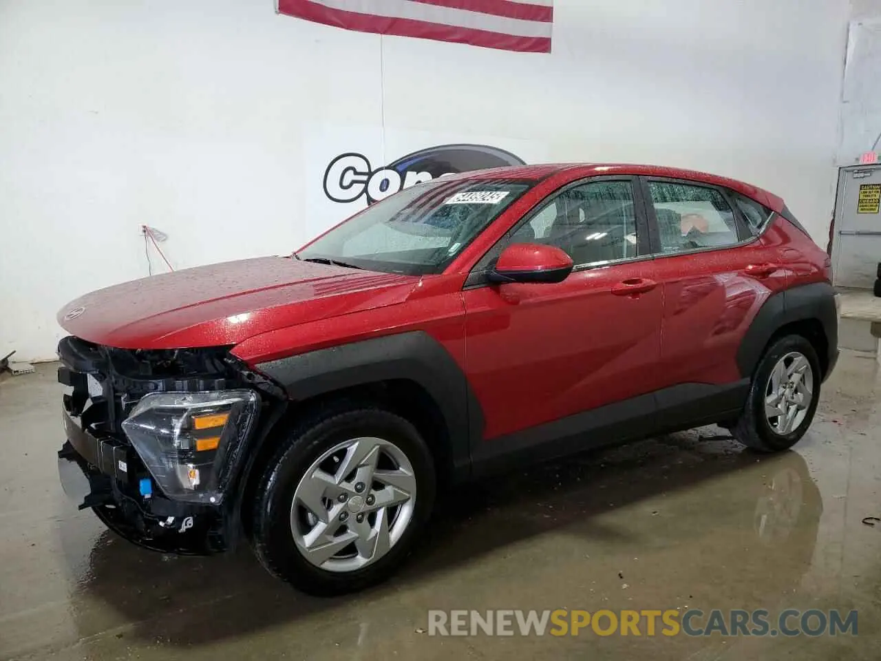 1 Photograph of a damaged car KM8HA3AB5RU099935 HYUNDAI KONA 2024