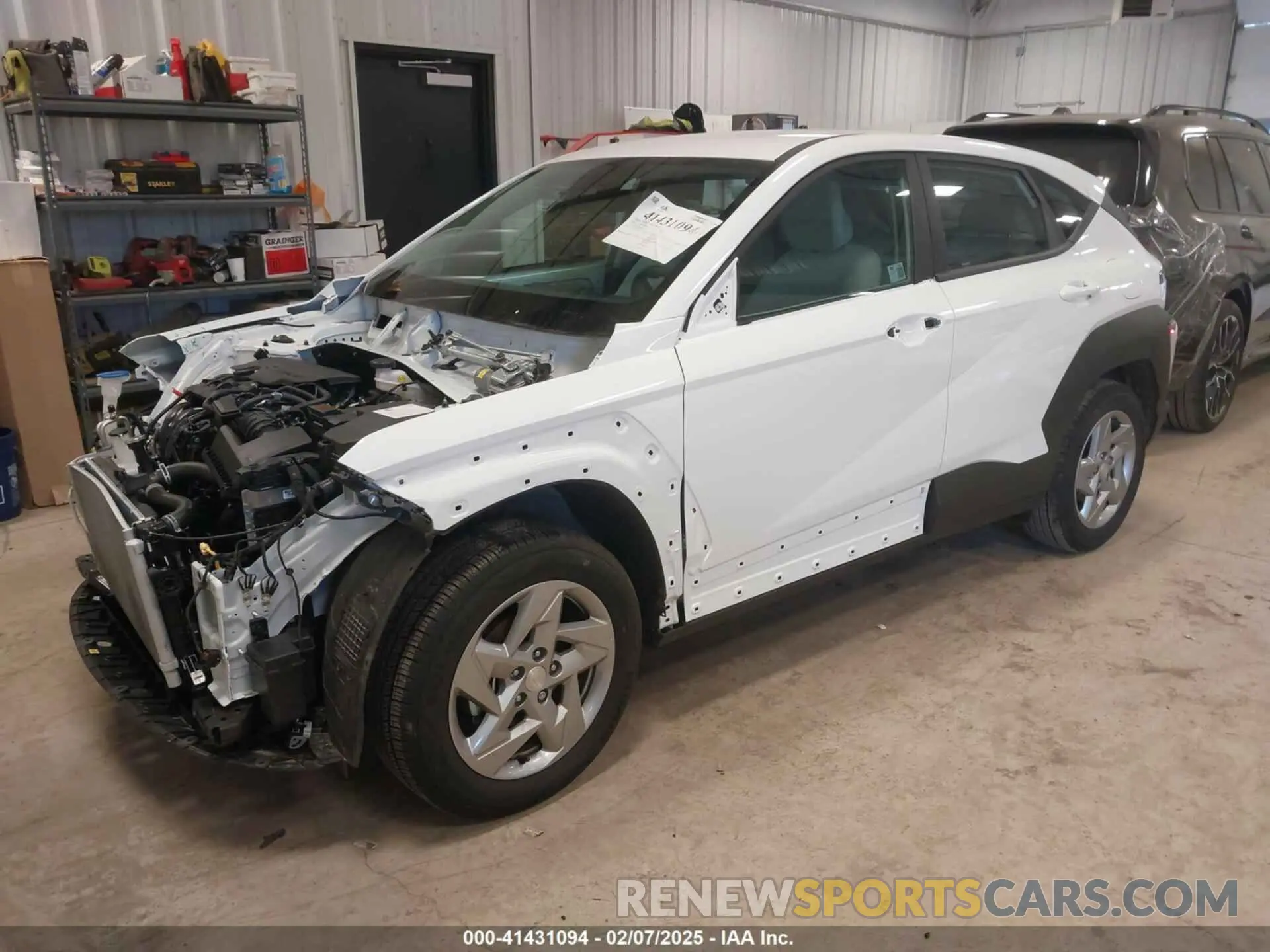 2 Photograph of a damaged car KM8HA3AB5RU121514 HYUNDAI KONA 2024