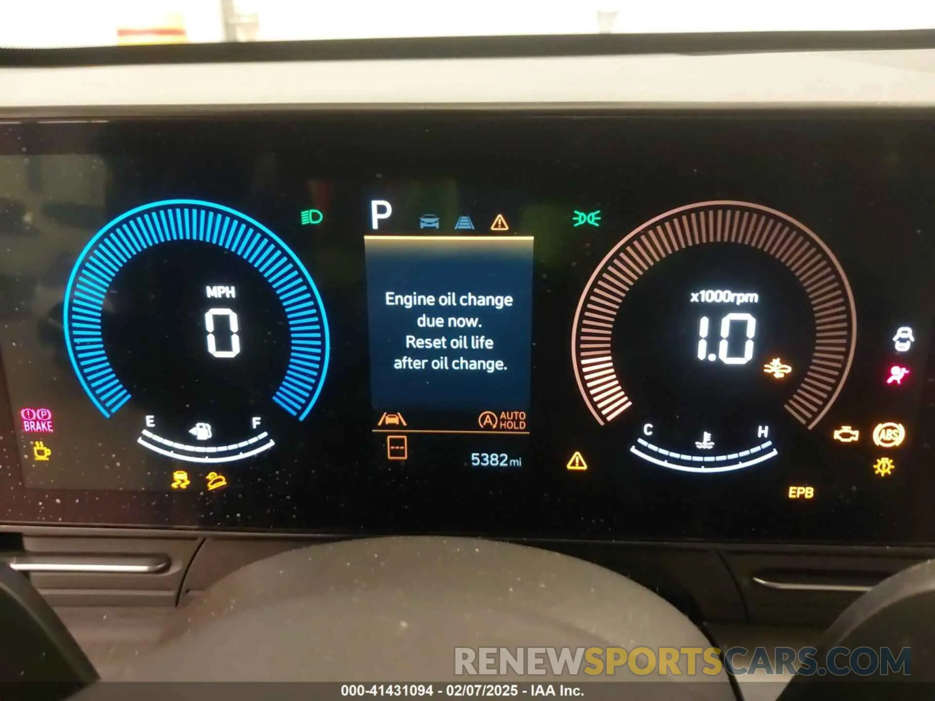 7 Photograph of a damaged car KM8HA3AB5RU121514 HYUNDAI KONA 2024