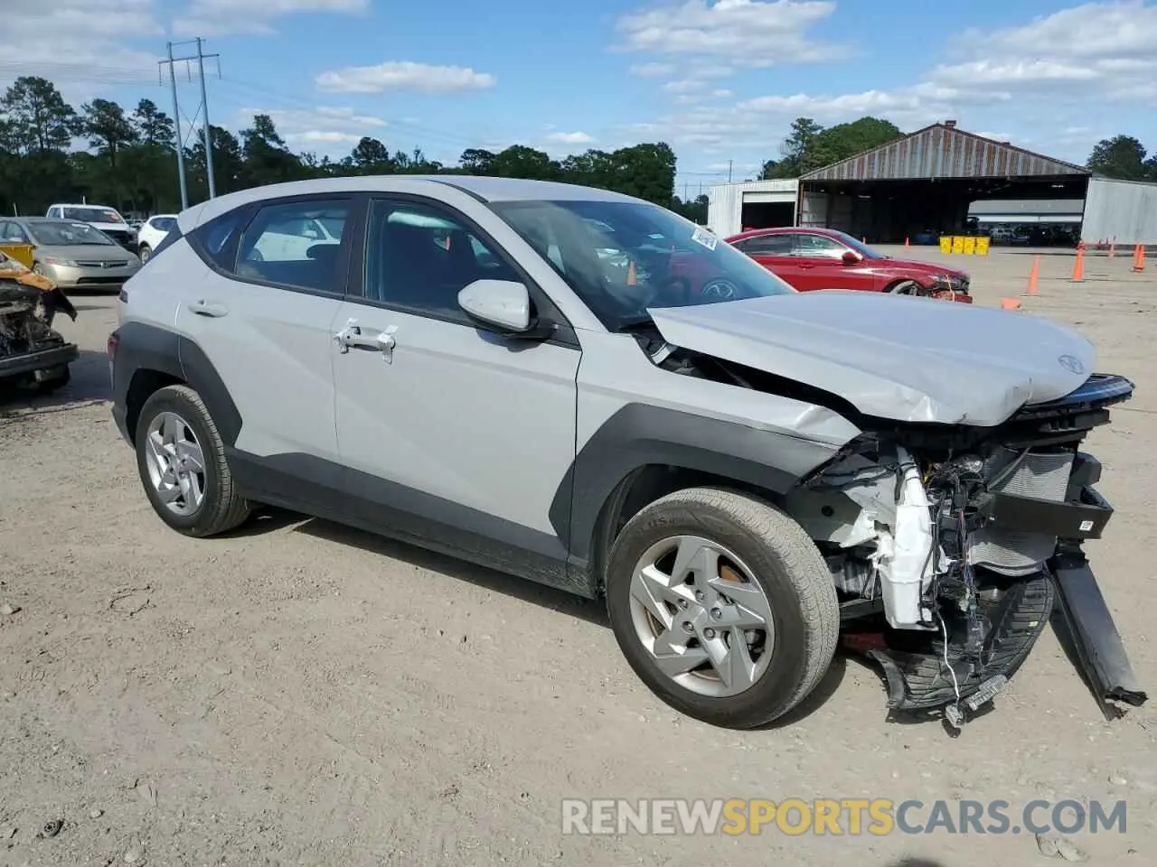 4 Photograph of a damaged car KM8HA3AB6RU040862 HYUNDAI KONA 2024
