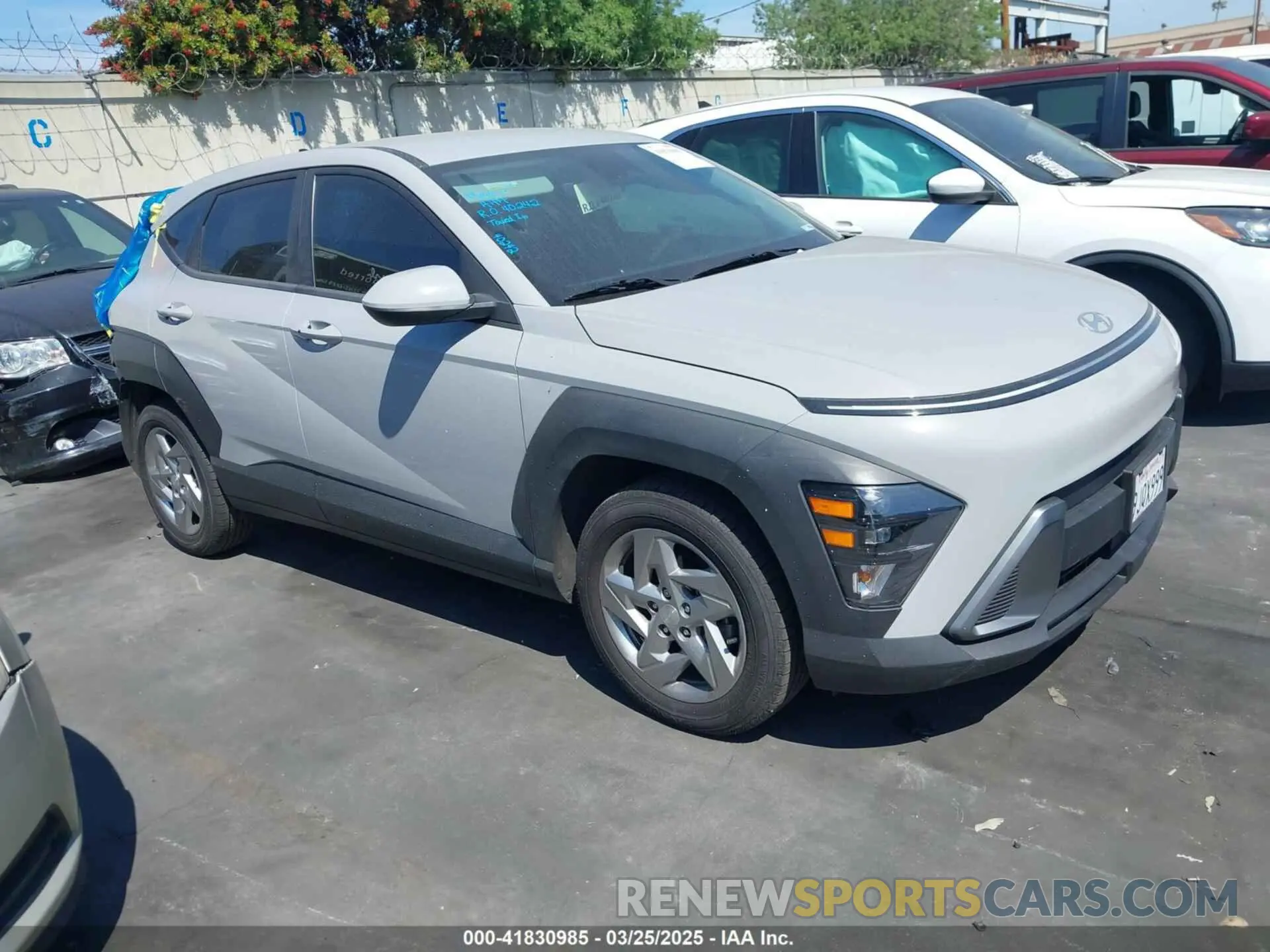 1 Photograph of a damaged car KM8HA3AB7RU041986 HYUNDAI KONA 2024