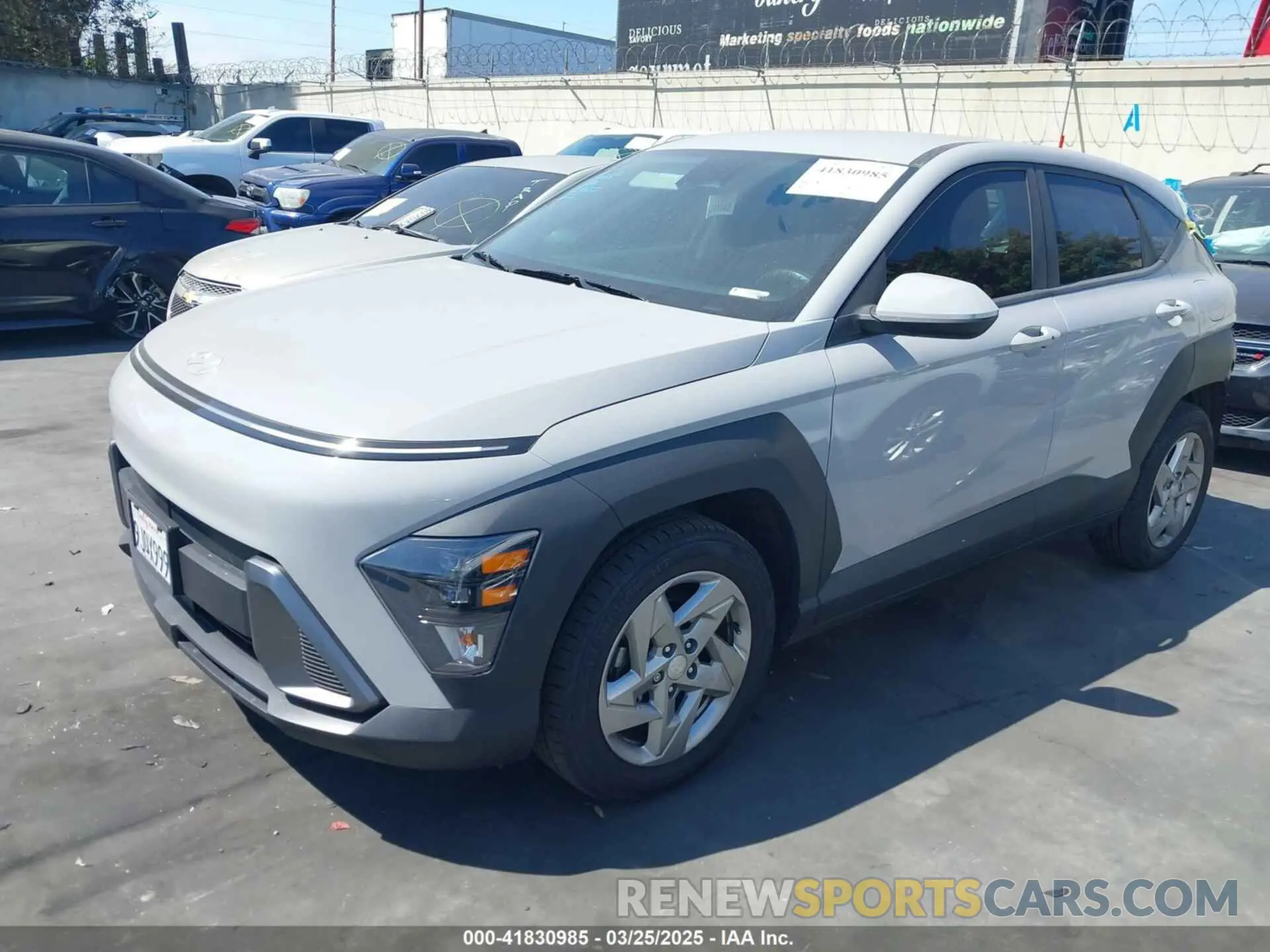 2 Photograph of a damaged car KM8HA3AB7RU041986 HYUNDAI KONA 2024