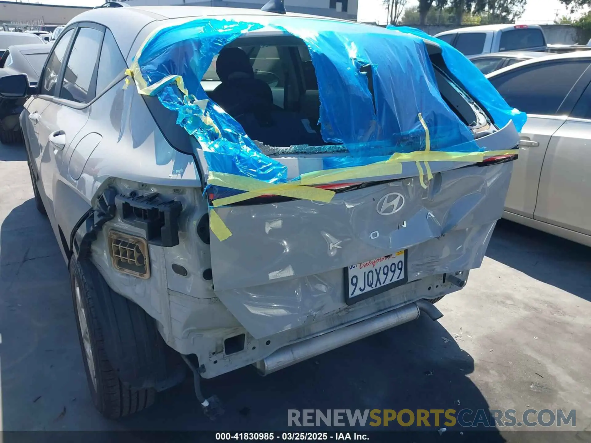 6 Photograph of a damaged car KM8HA3AB7RU041986 HYUNDAI KONA 2024