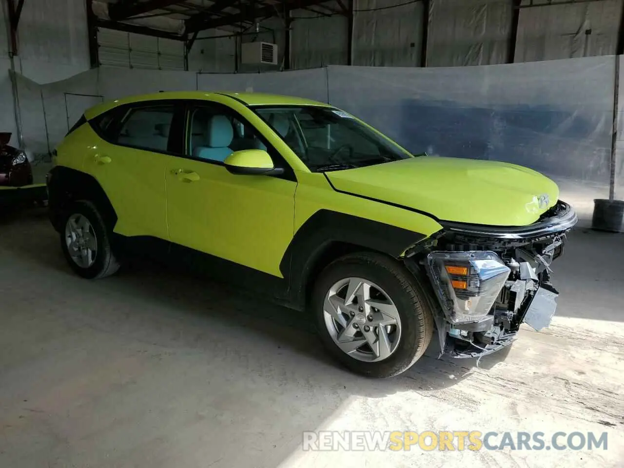 4 Photograph of a damaged car KM8HA3AB7RU124477 HYUNDAI KONA 2024