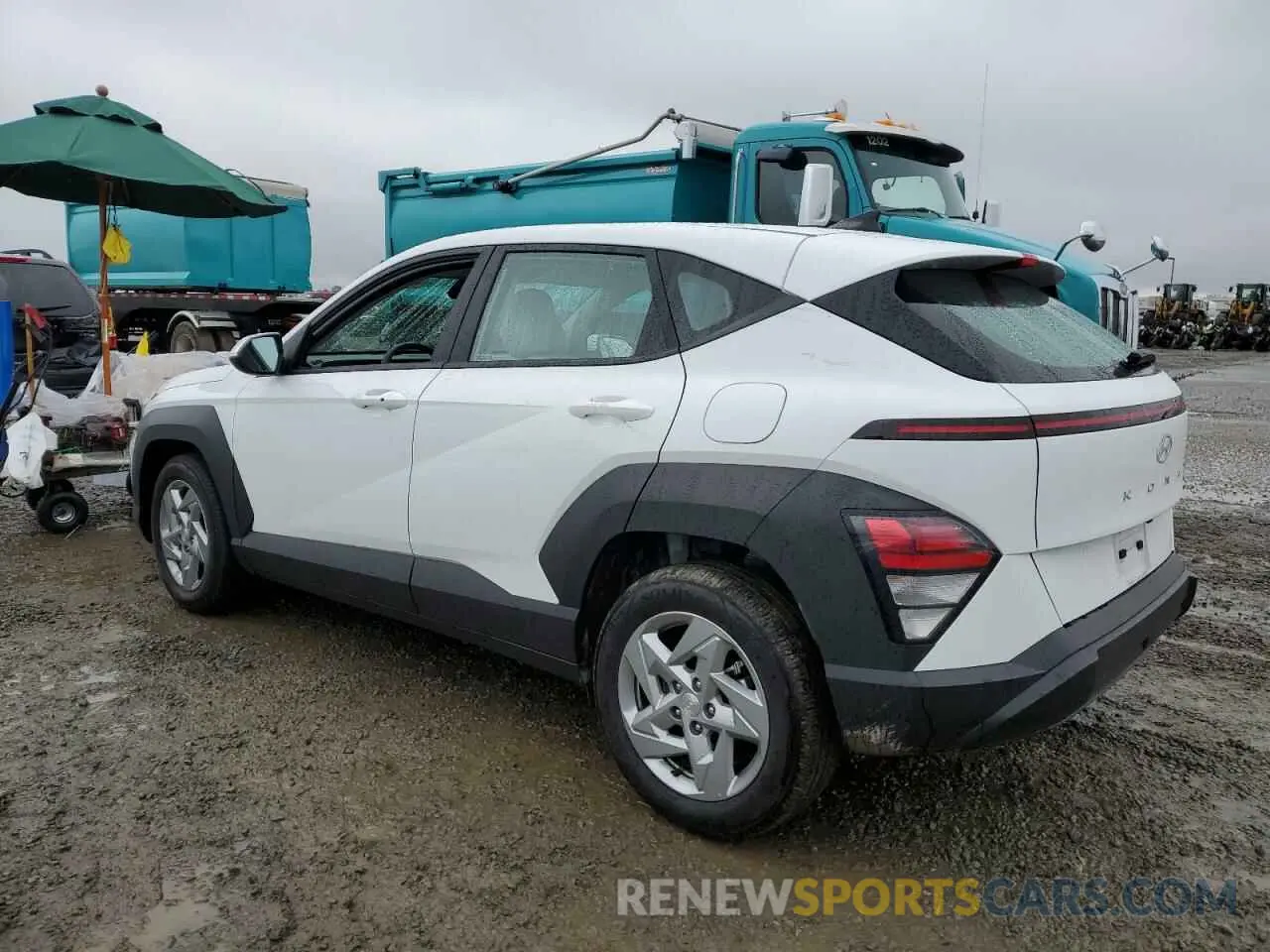 2 Photograph of a damaged car KM8HA3AB7RU184890 HYUNDAI KONA 2024