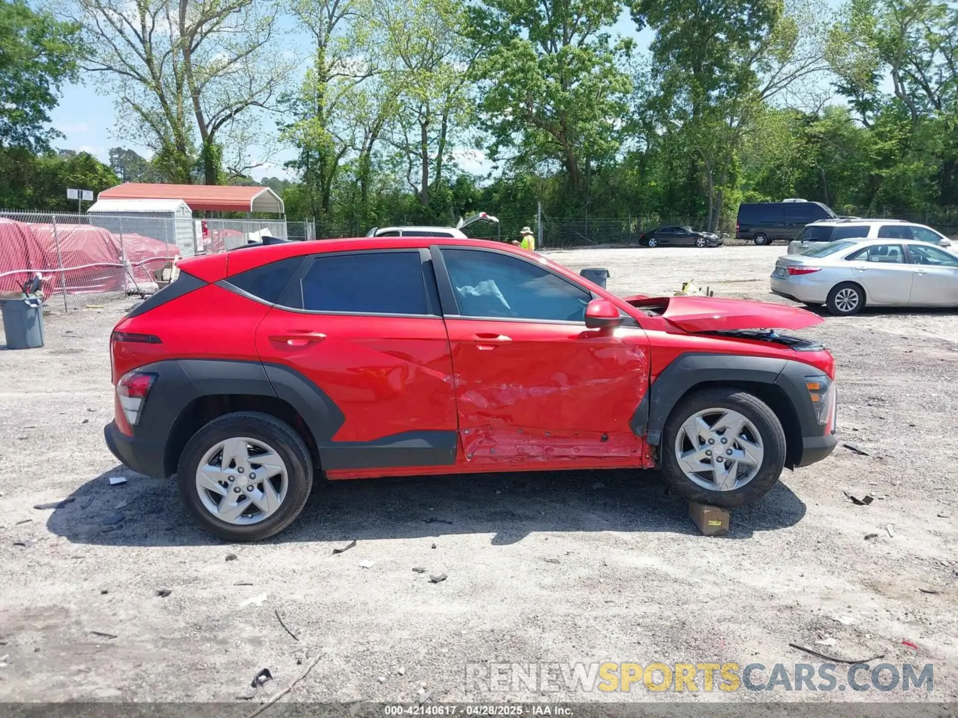 13 Photograph of a damaged car KM8HA3ABXRU069281 HYUNDAI KONA 2024
