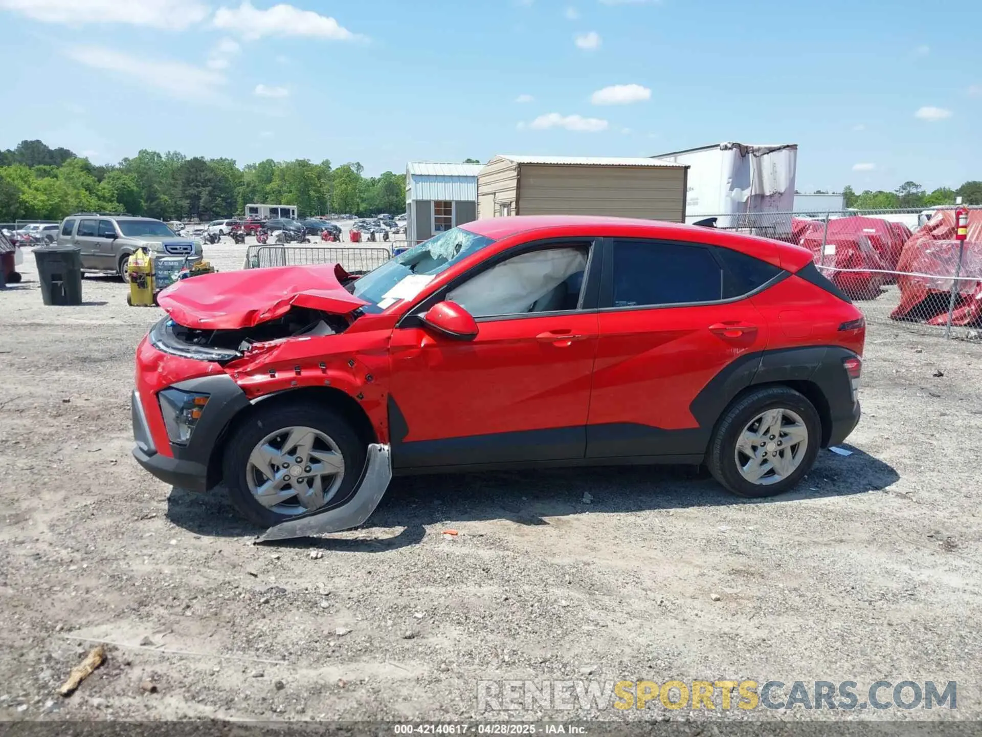 14 Photograph of a damaged car KM8HA3ABXRU069281 HYUNDAI KONA 2024