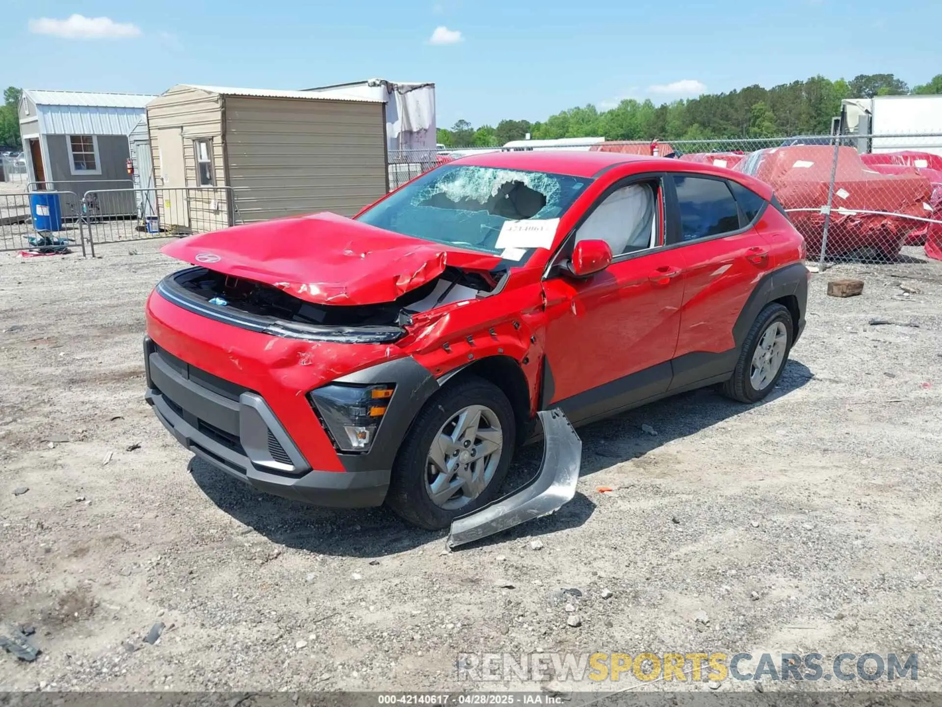 2 Photograph of a damaged car KM8HA3ABXRU069281 HYUNDAI KONA 2024